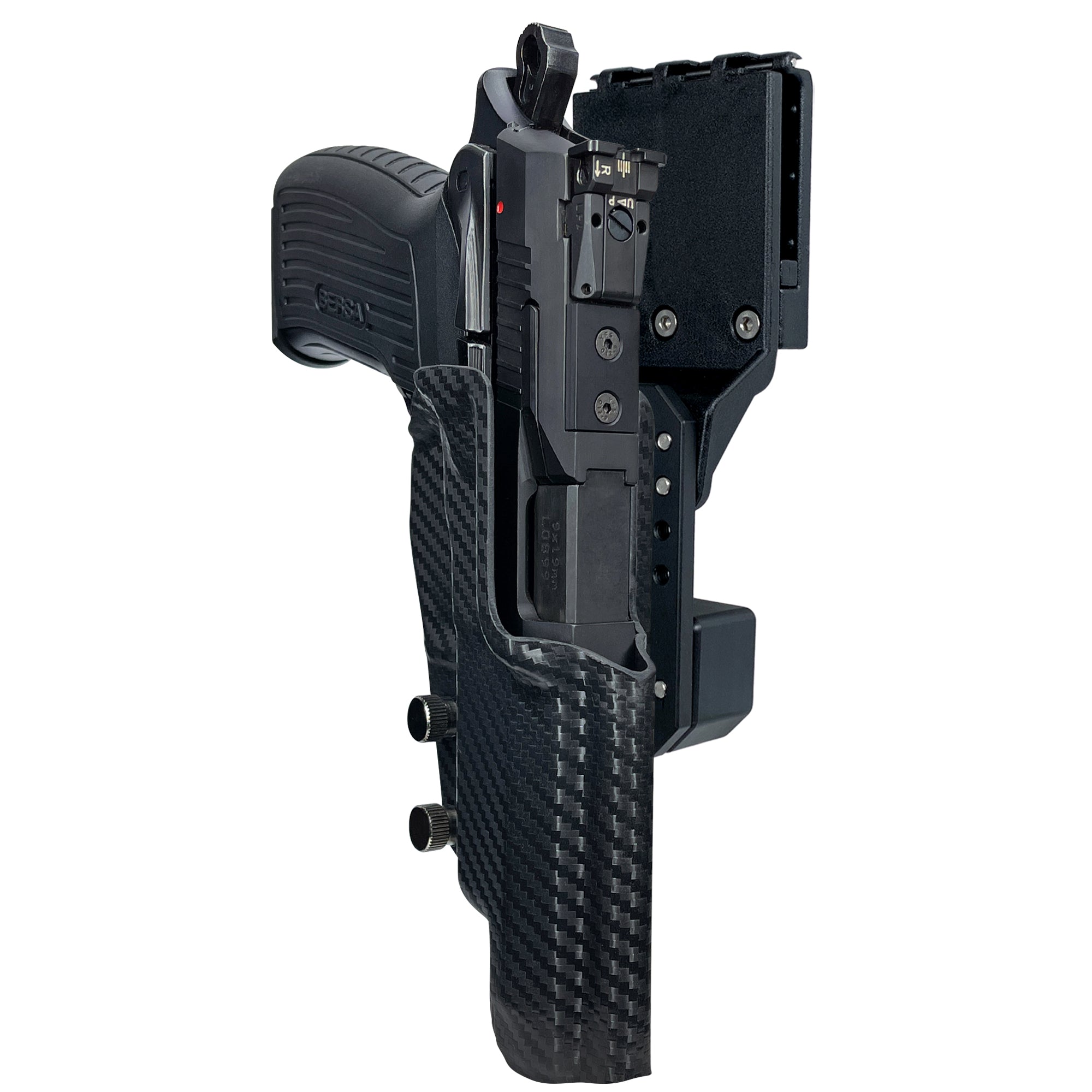 Bersa TPR9 XT Pro Competition Holster in Carbon Fiber