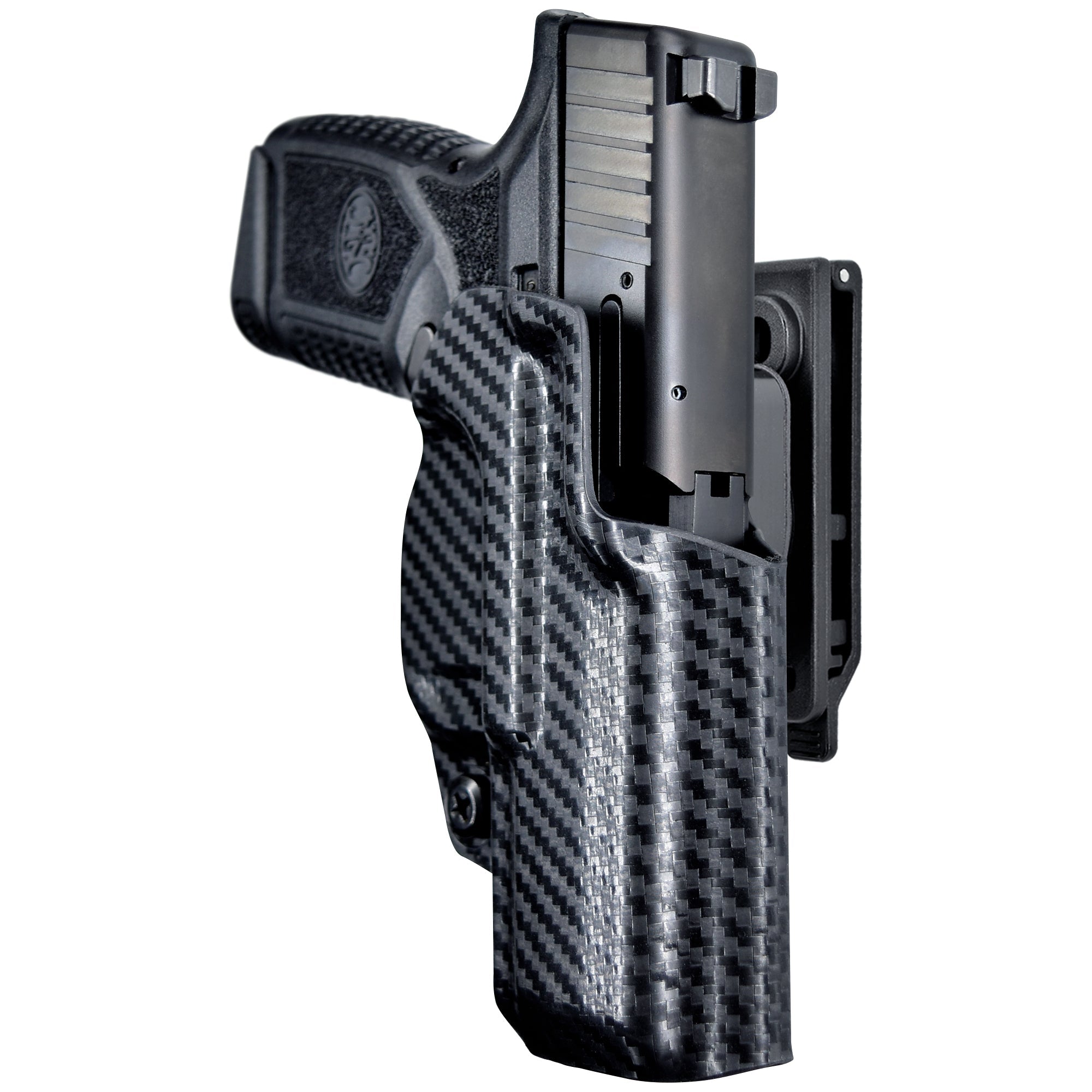 OWB Quick Release IDPA Holster in Carbon Fiber