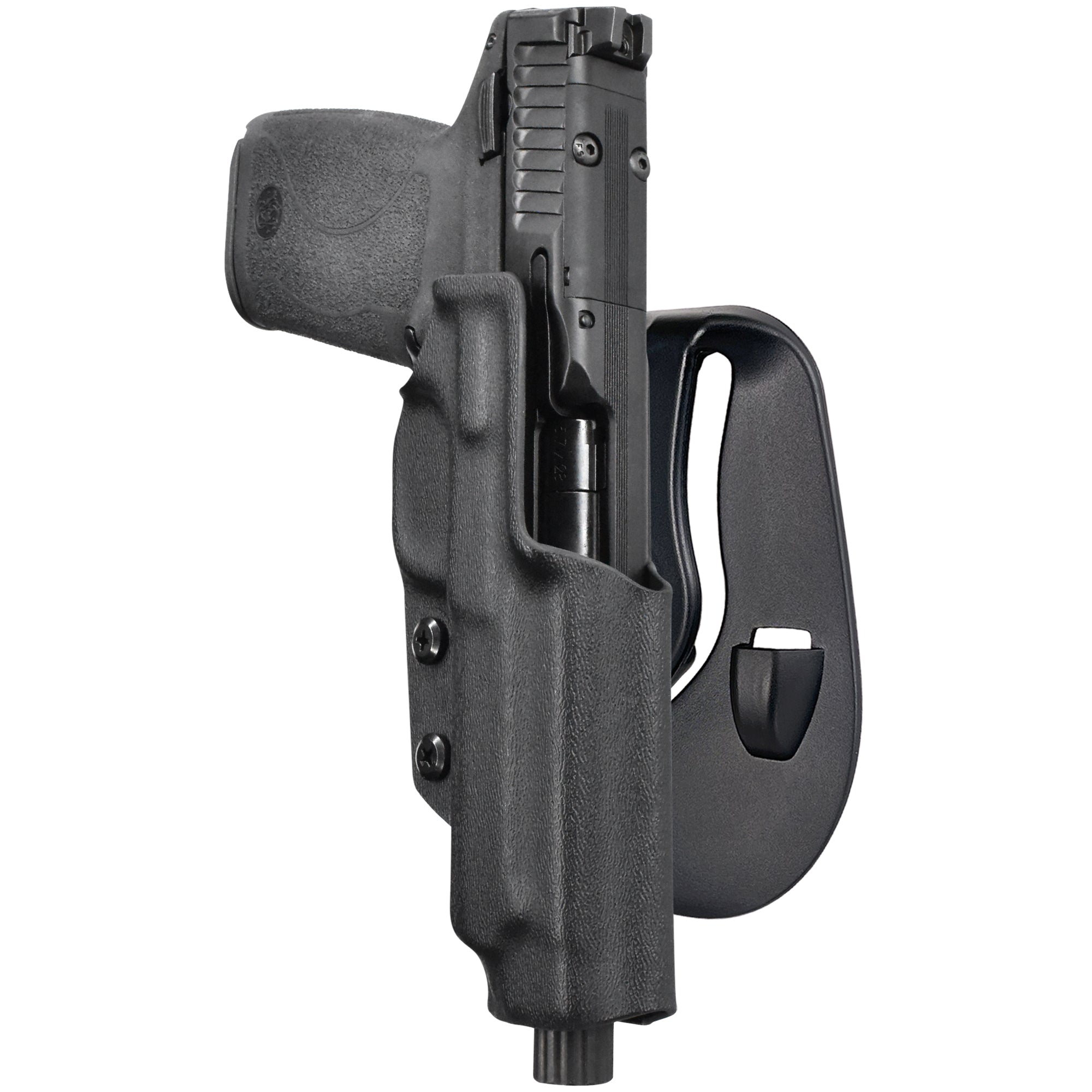 Smith and Wesson M&P 5.7 OWB Paddle Holster in Black