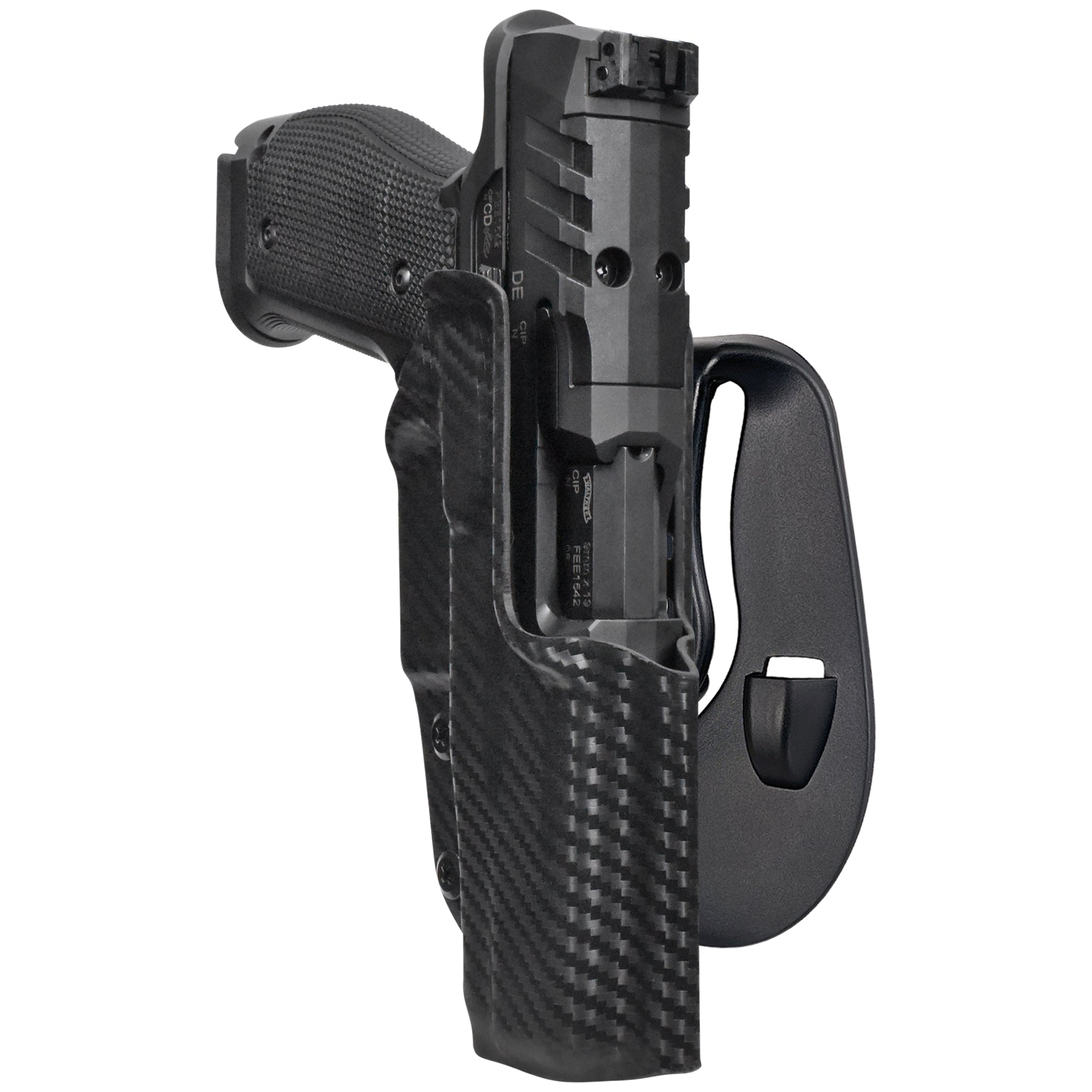 OWB Paddle Holster in Carbon Fiber