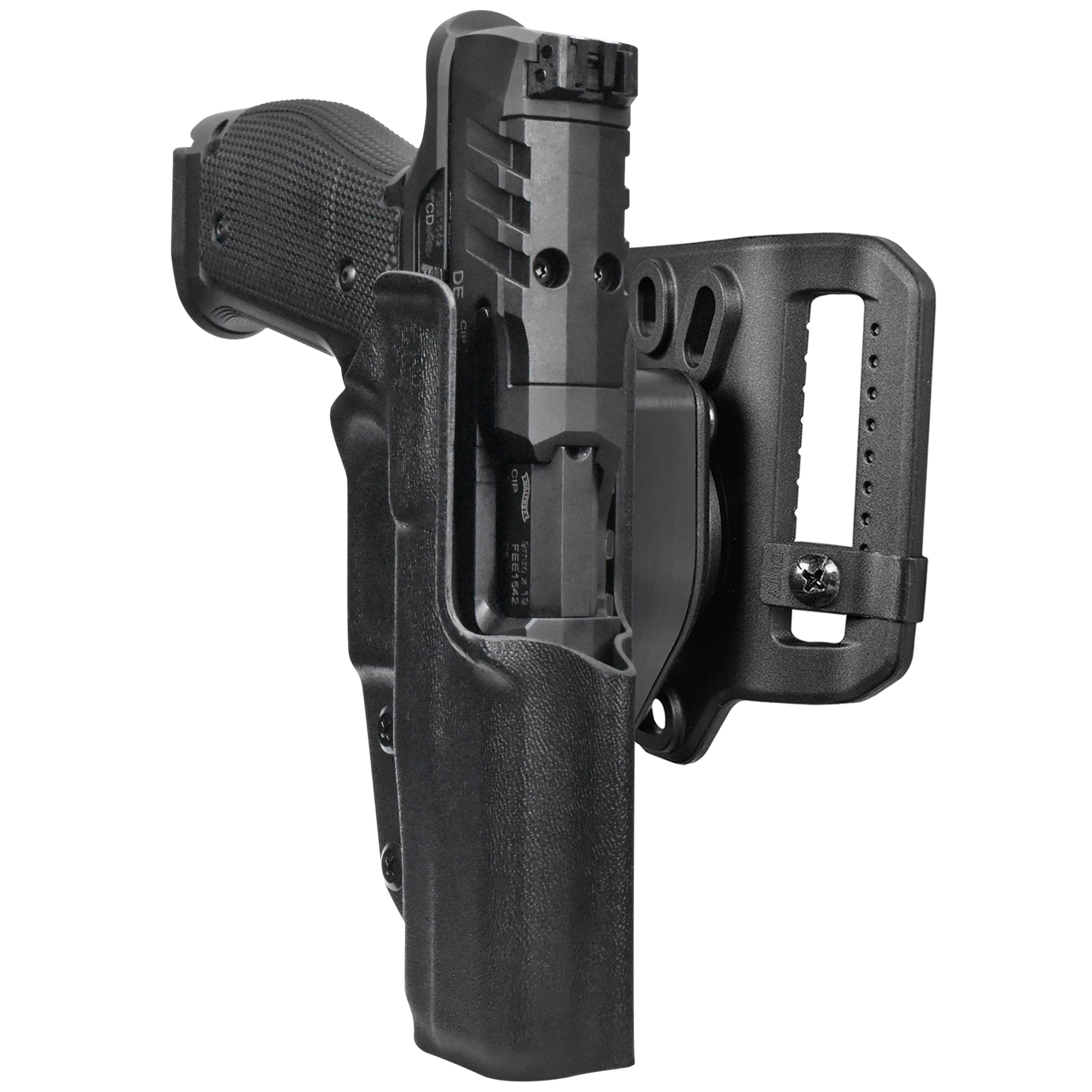 Quick Release Belt Loop Holster in Black