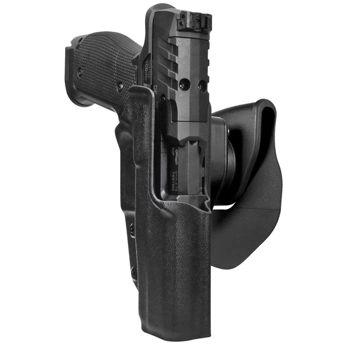 OWB Quick Release Paddle Holster for Walther PDP Match 5'' Steel Frame