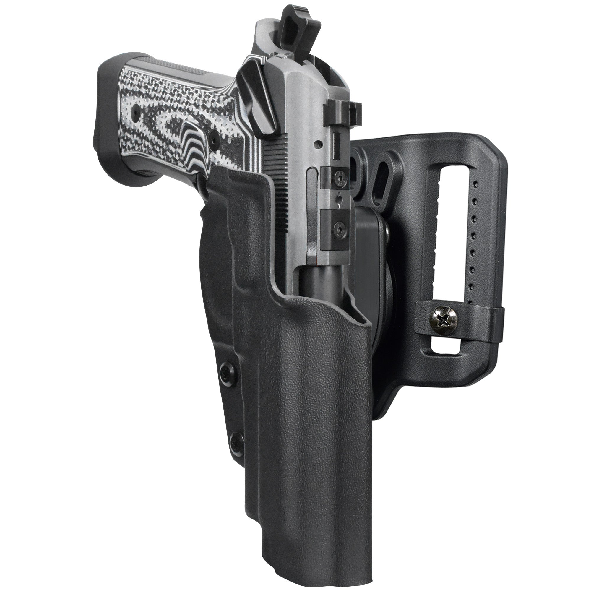 Quick Release Belt Loop Holster in Black