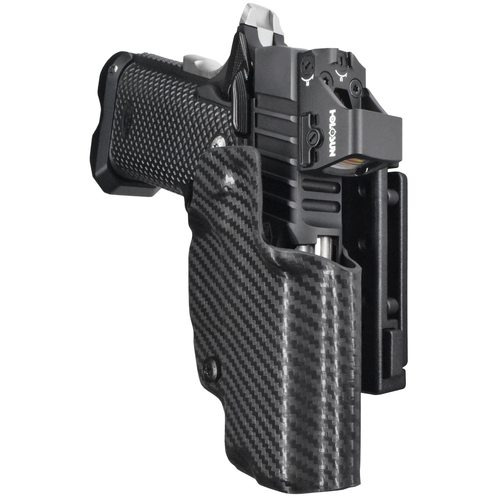 Bul SAS II UL 3.25'' Pro IDPA Competition Holster in Carbon Fiber