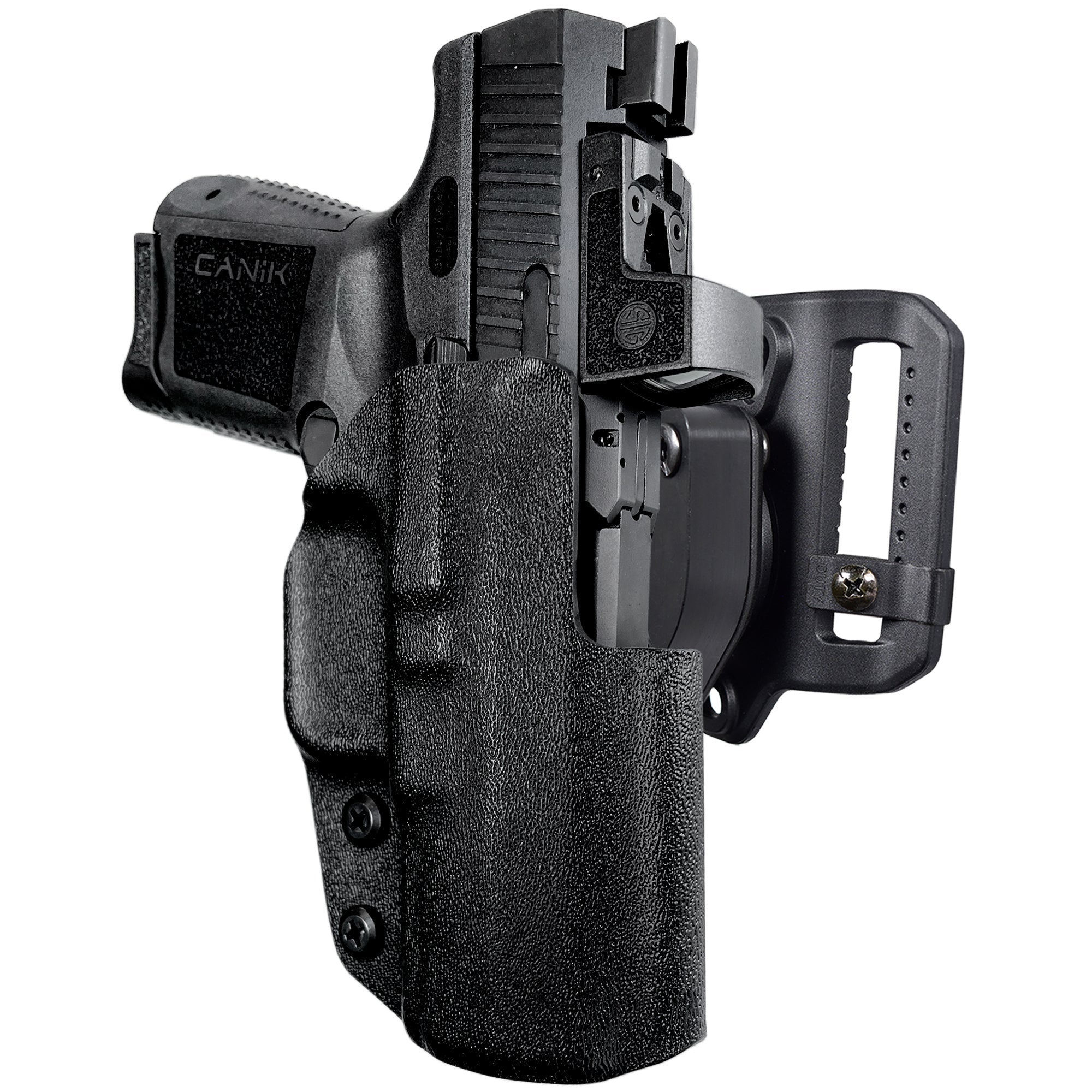 Quick Release Belt Loop Holster in Black