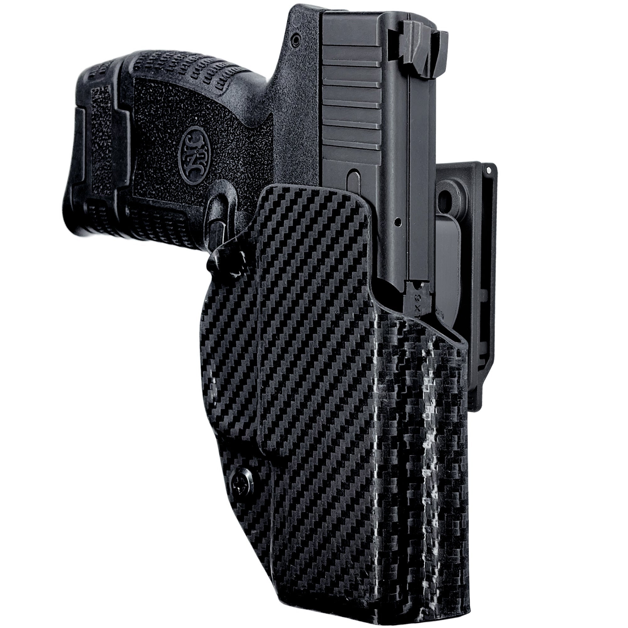 OWB Quick Release IDPA Holster in Carbon Fiber