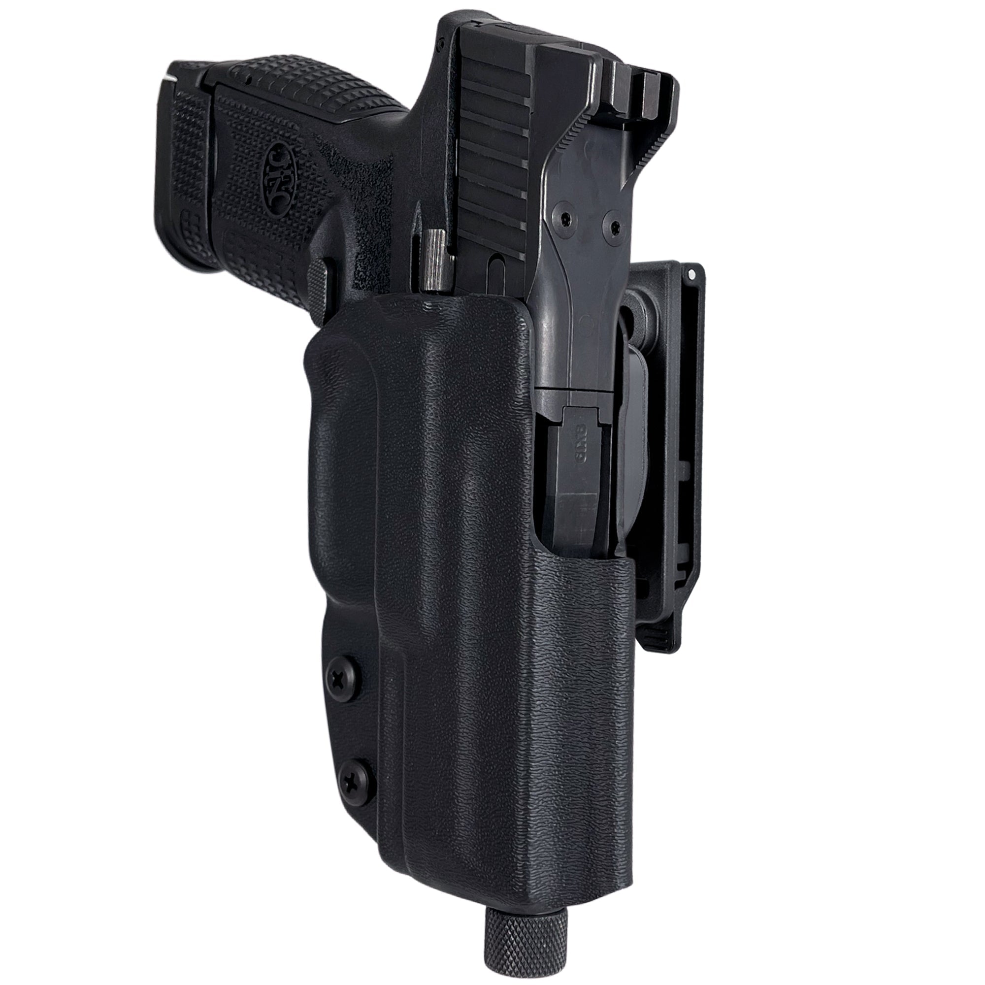 OWB Quick Release IDPA Holster in Carbon Fiber