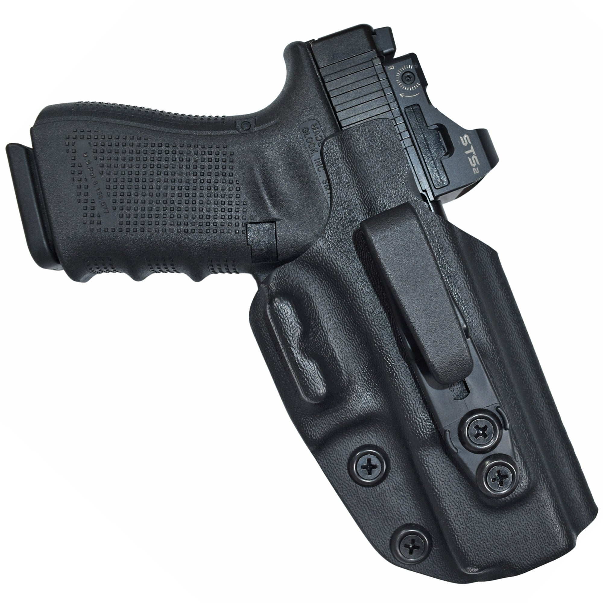 Glock 19, 19X, 23, 32 Holster IWB Belt Wing Tuckable