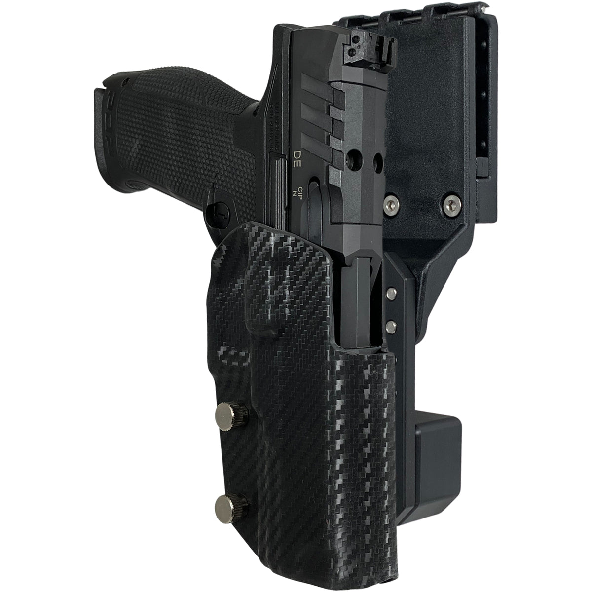 Black Scorpion Gear 2011 5'' w/ Full Dust Cover OWB Paddle Holster