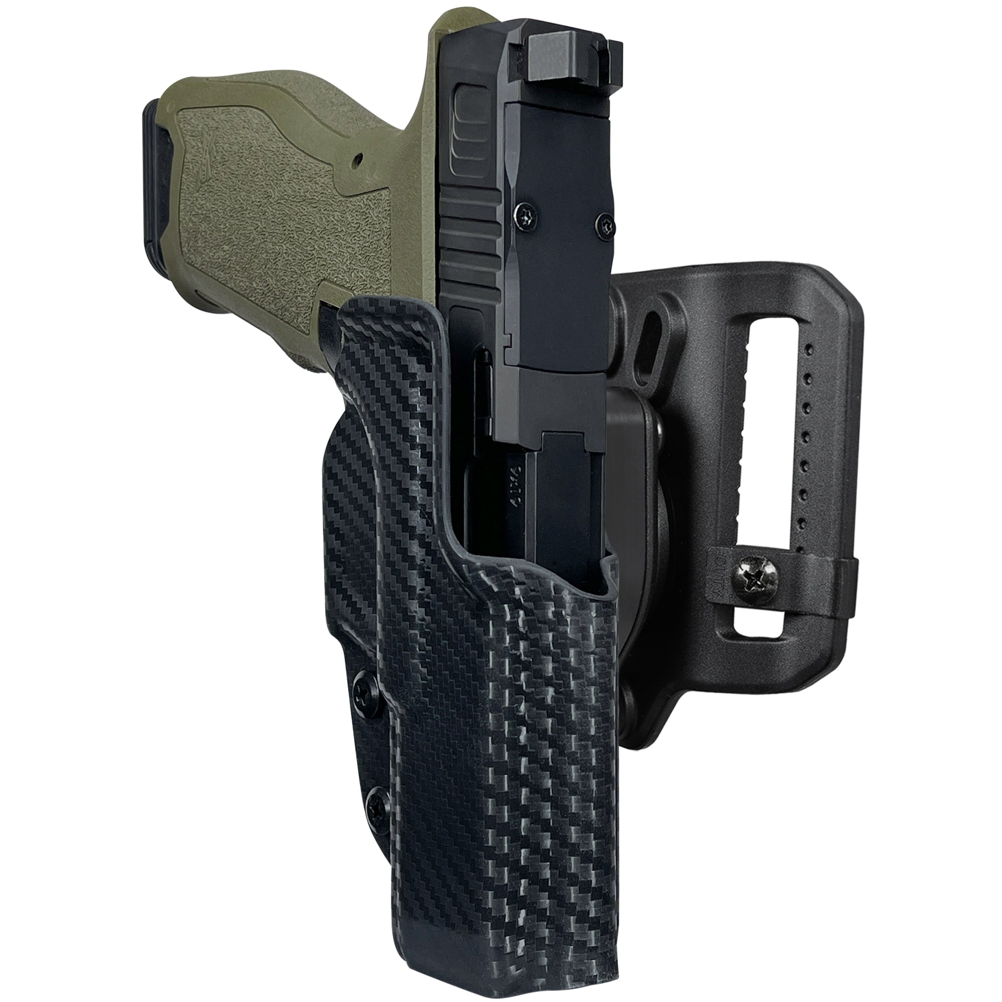 Palmetto State Armory Dagger 3.9'' Quick Release Belt Loop Holster in Carbon Fiber