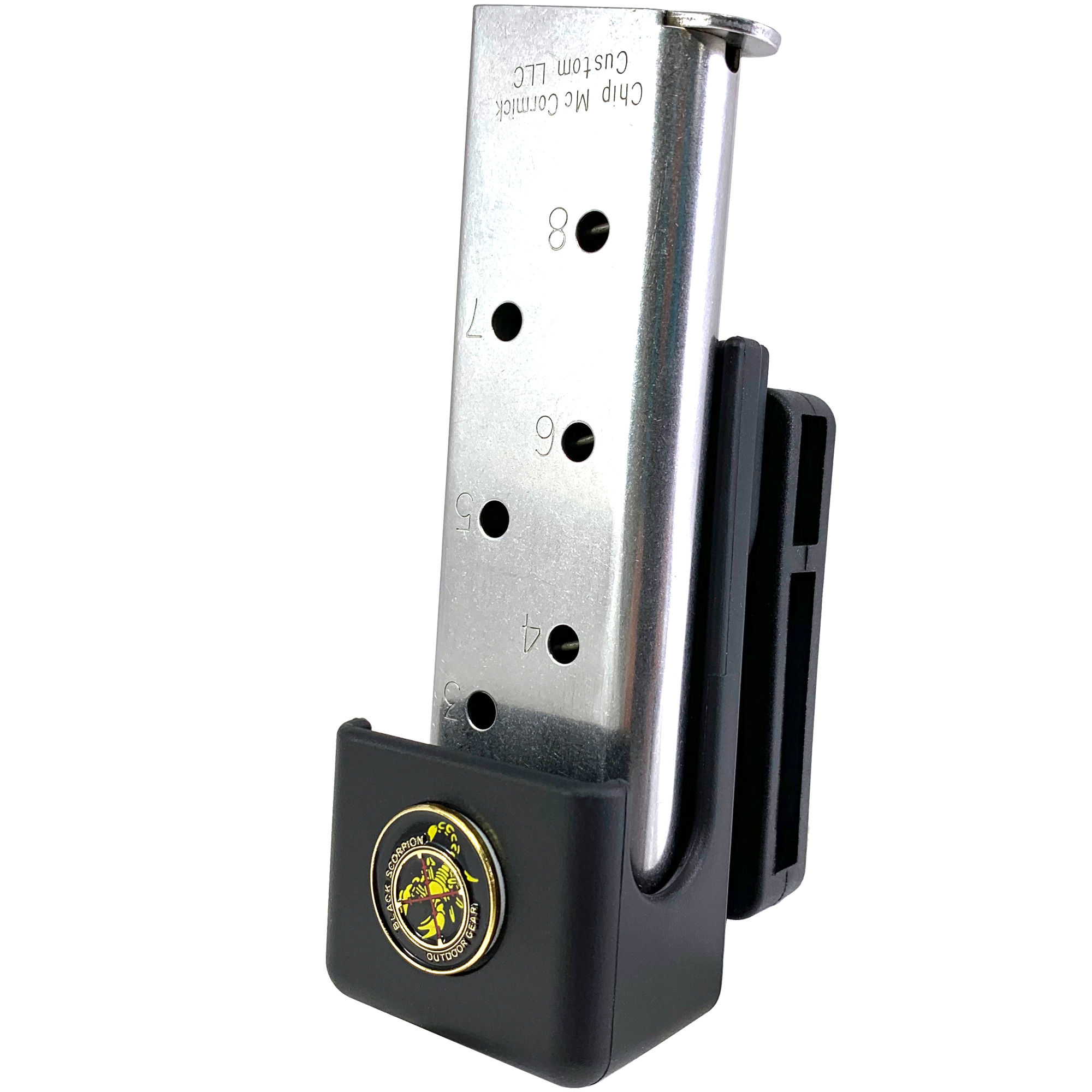 Single/Double Stack Competition Magnetic Magazine Pouch