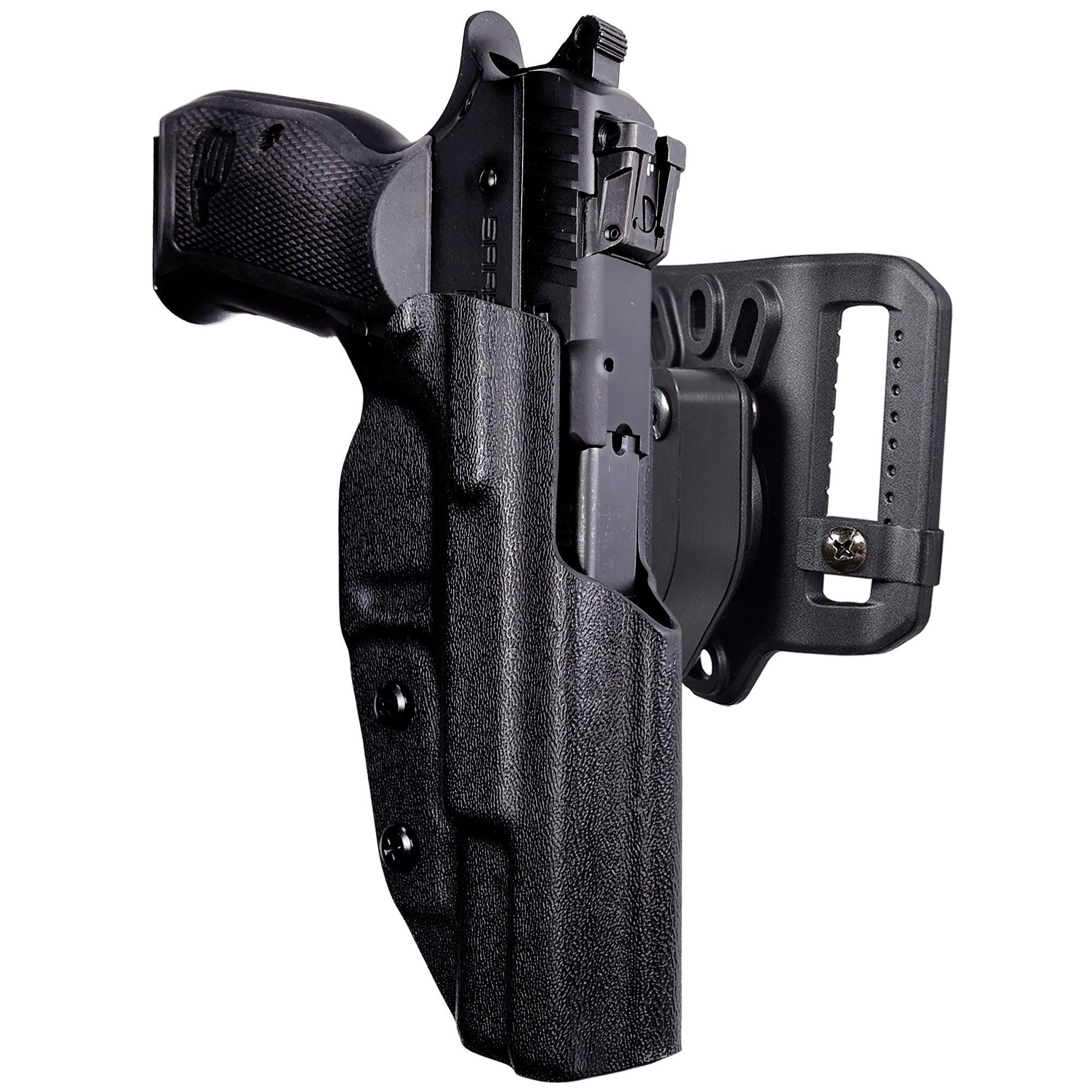 Quick Release Belt Loop Holster in Black