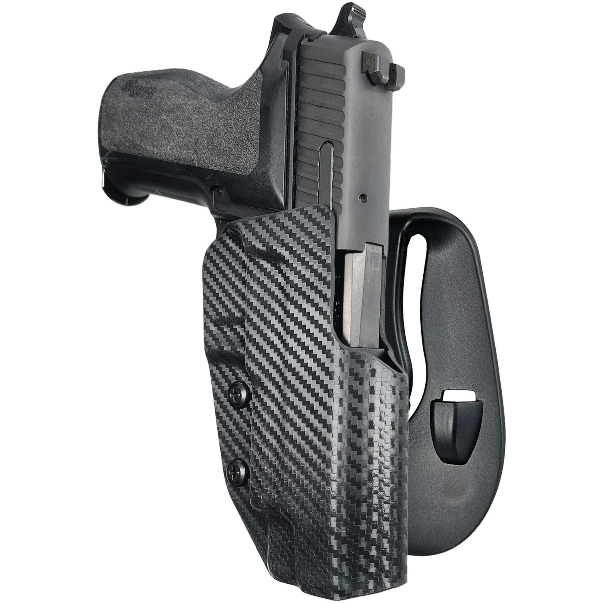 Sig Sauer P226 w/ Rail OWB Paddle Holster
