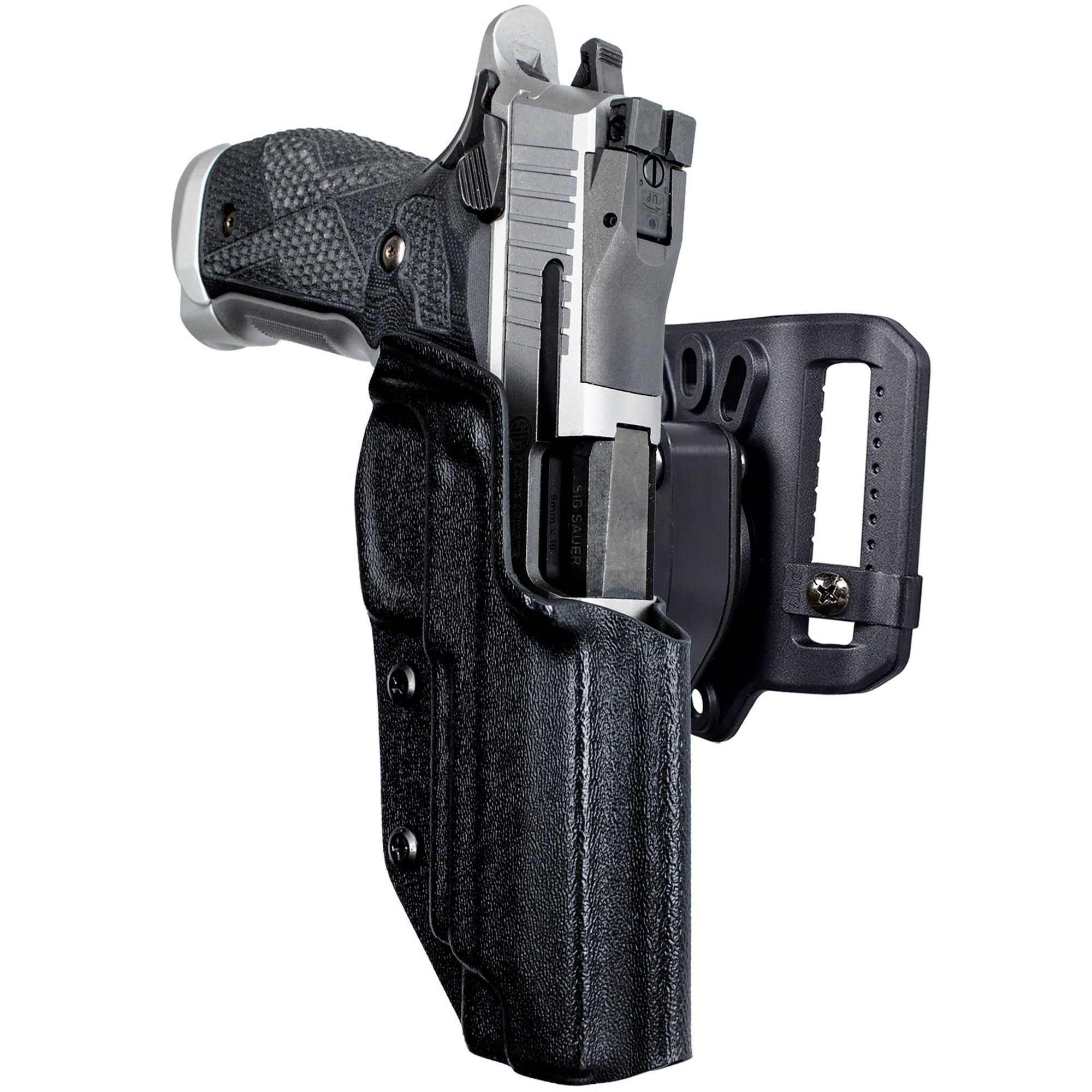 Quick Release Belt Loop Holster in Black