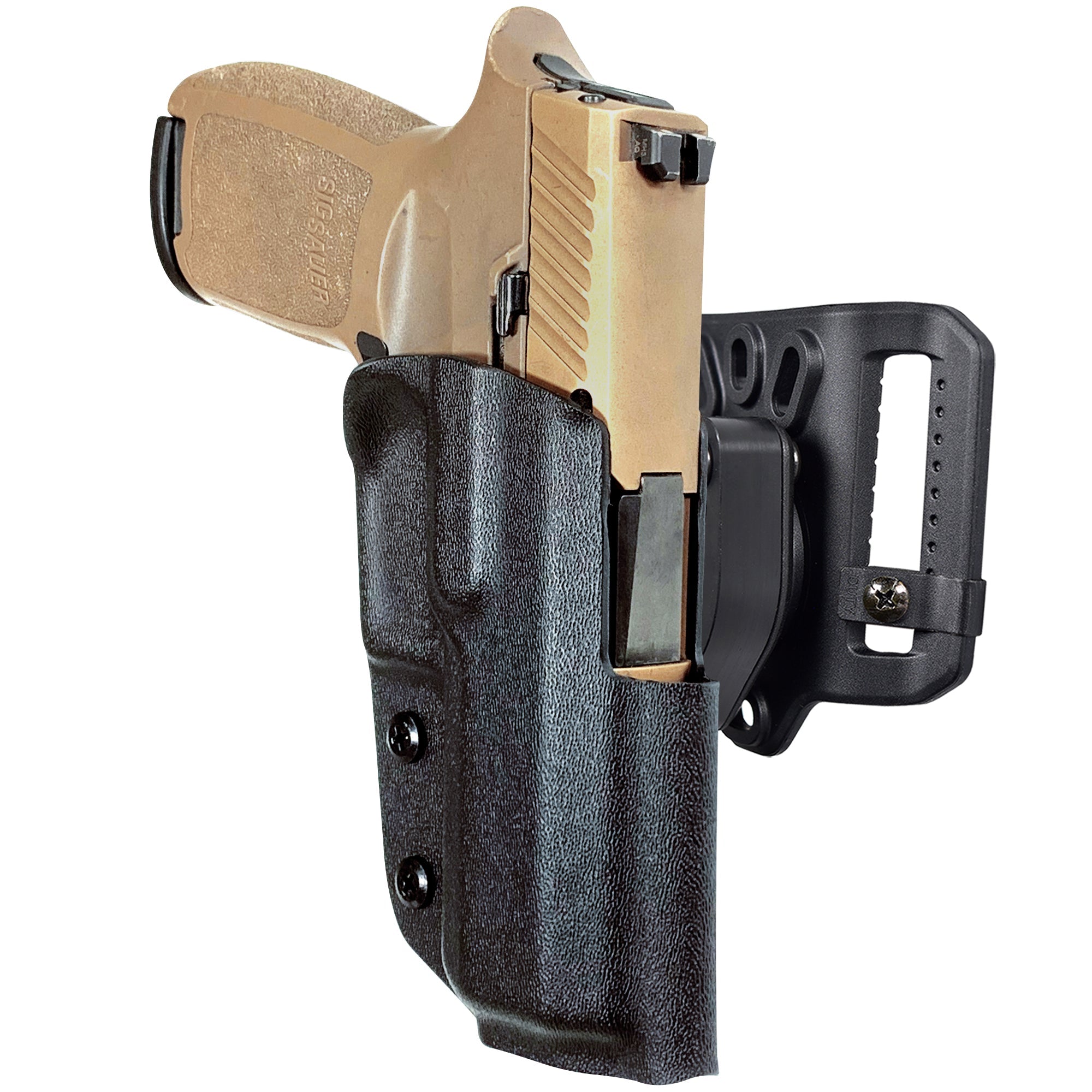 Quick Release Belt Loop Holster in Black