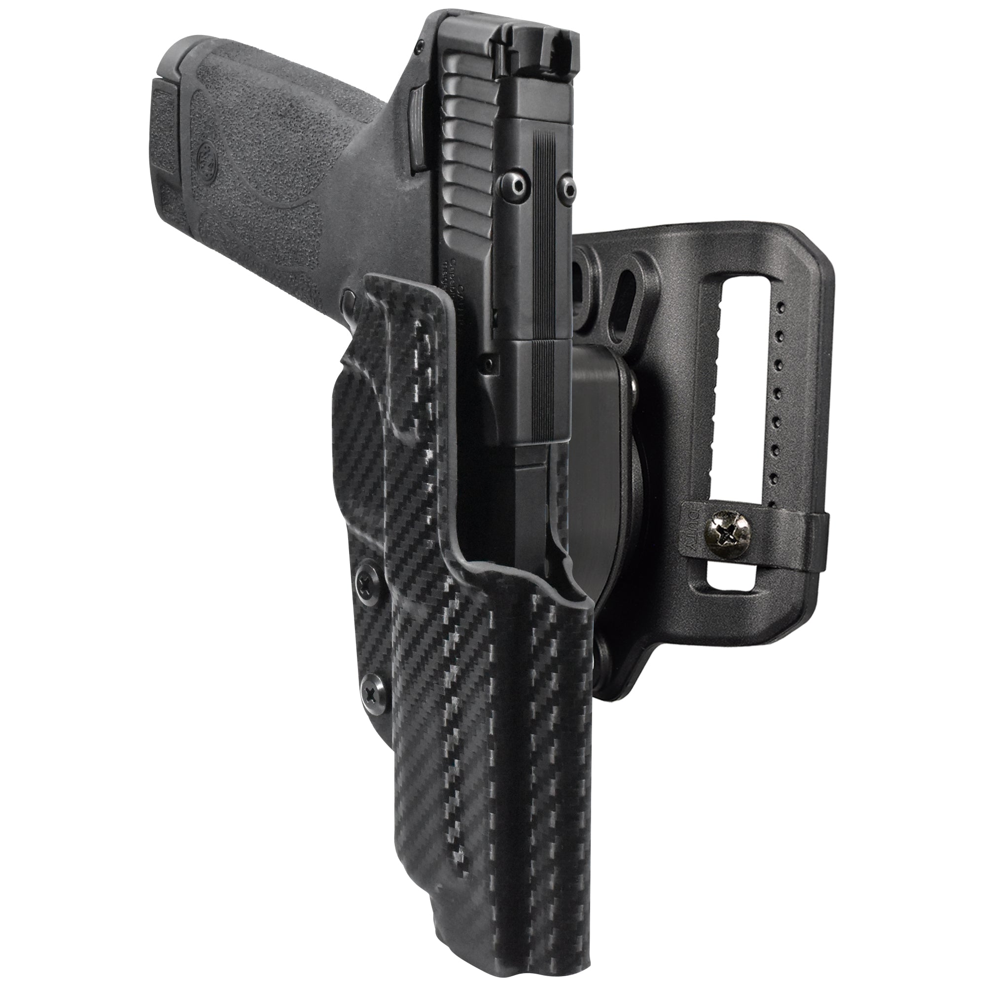 Quick Release Belt Loop Holster in Carbon Fiber