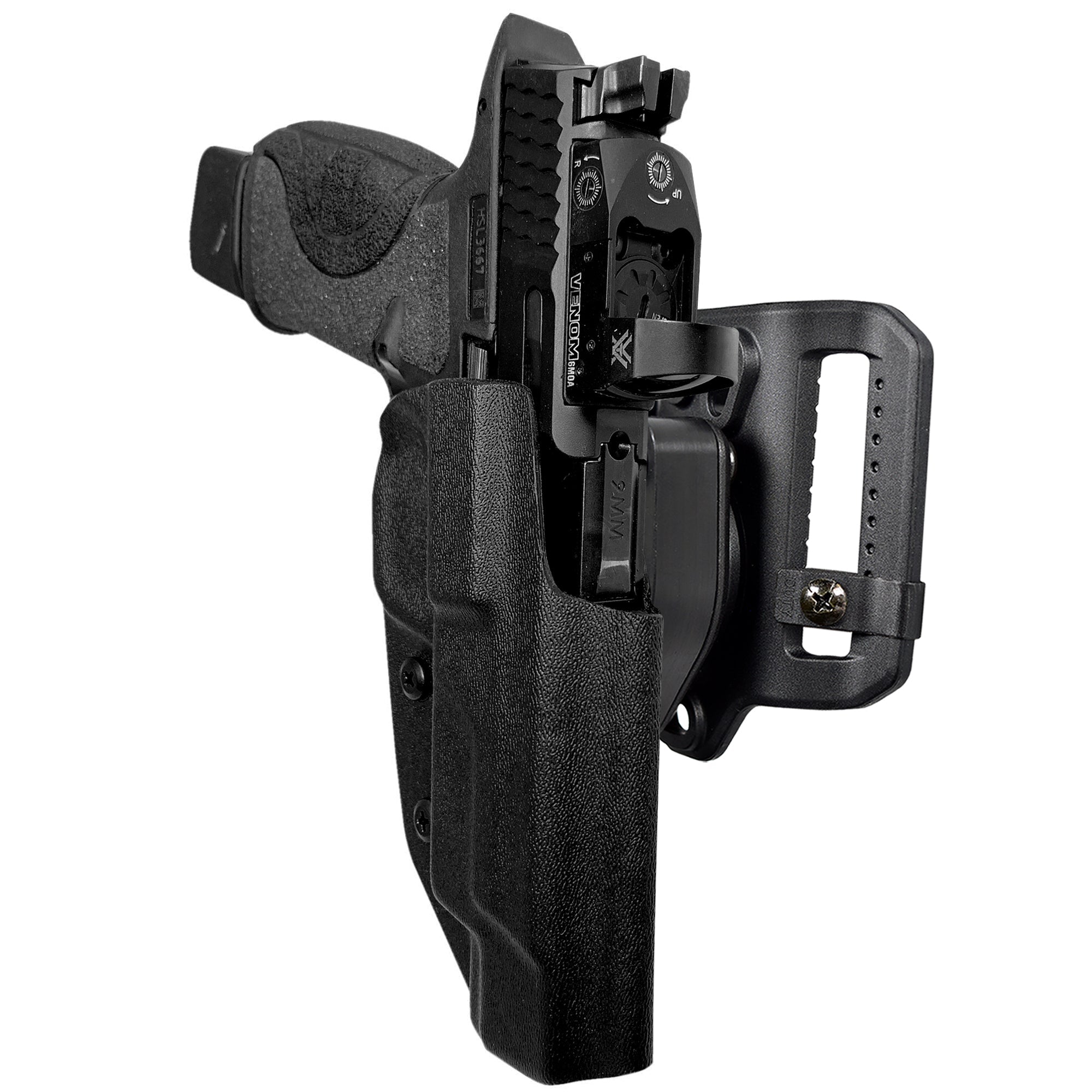 Quick Release Belt Loop Holster in Black