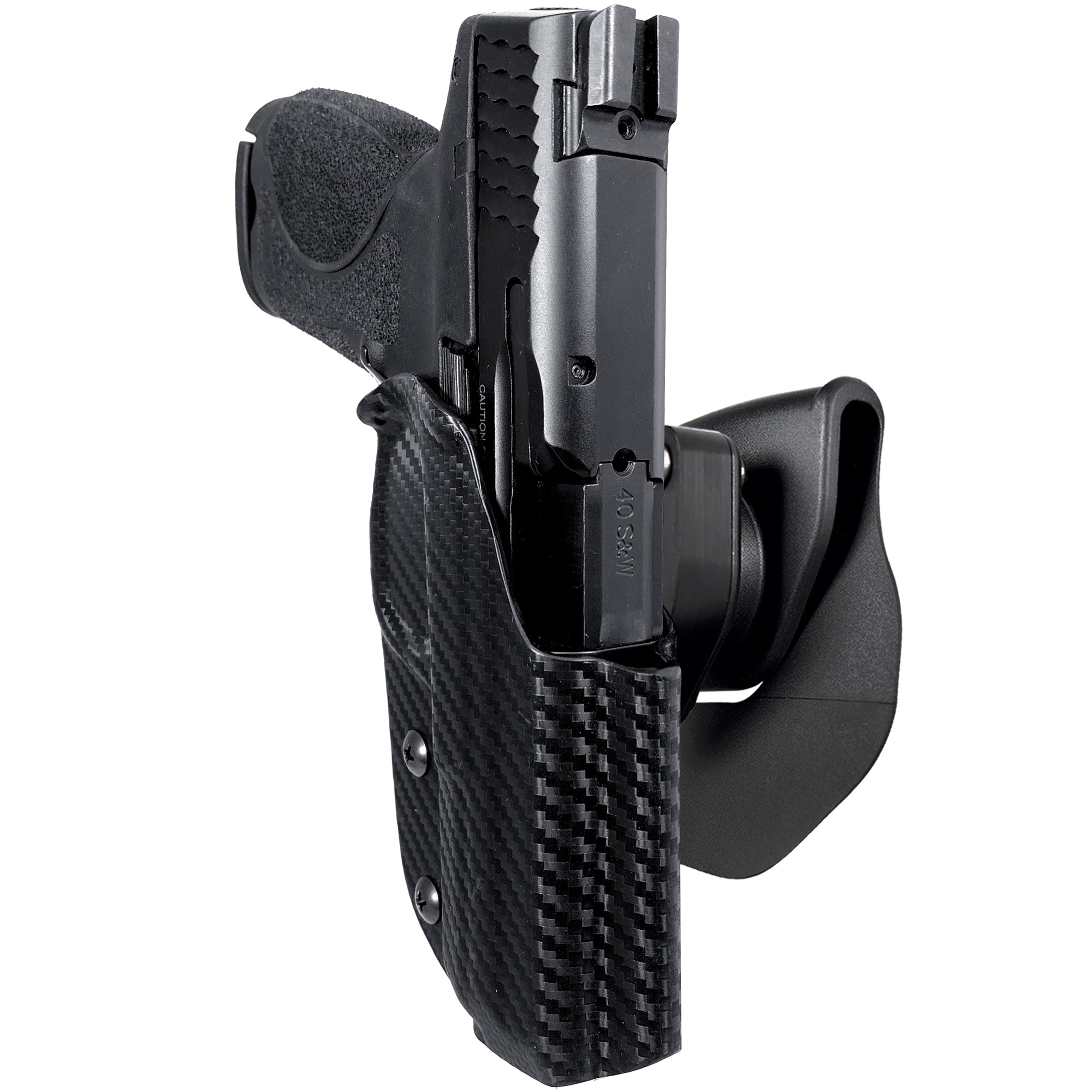 OWB Quick Release Paddle Holster in Carbon Fiber