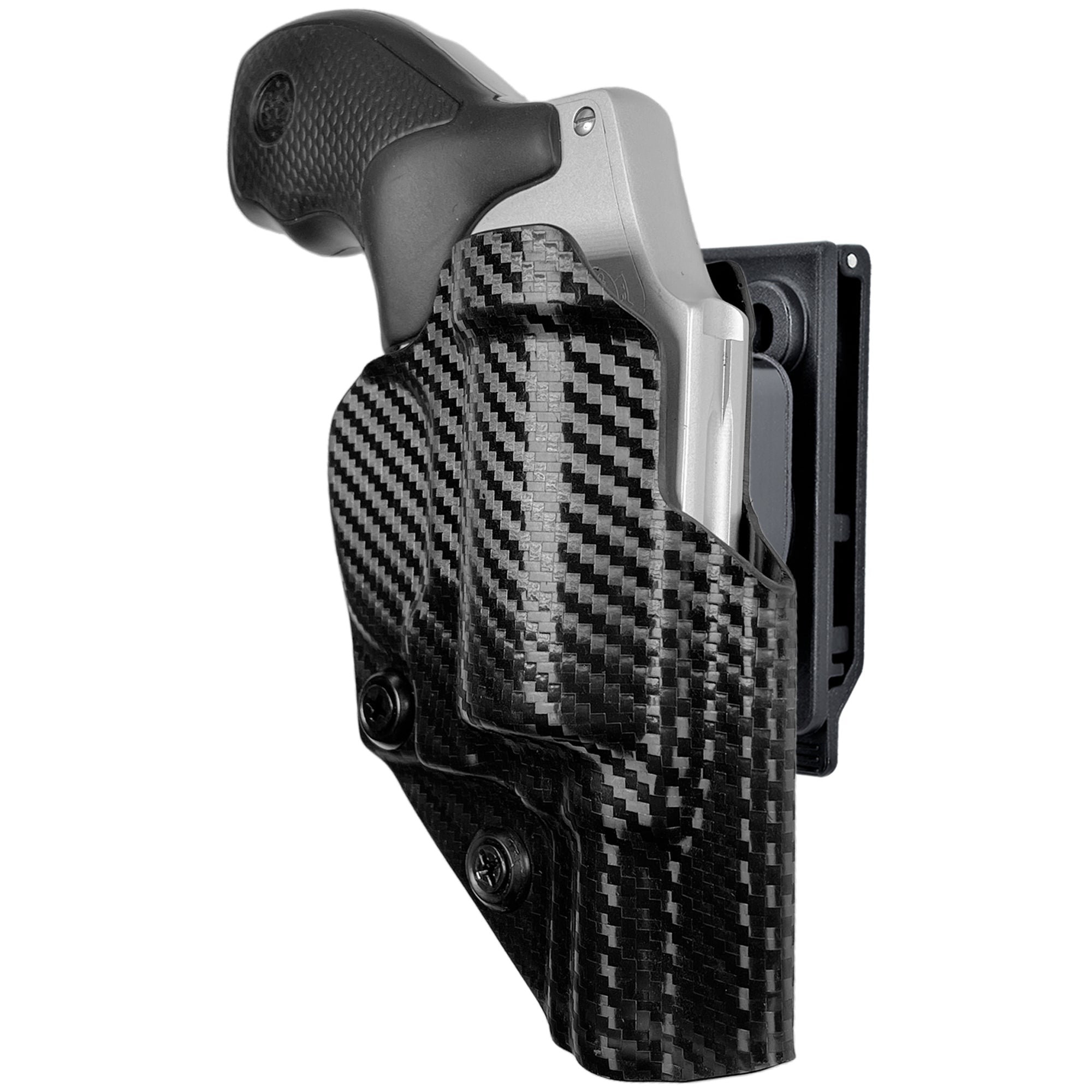 OWB Quick Release IDPA Holster in Carbon Fiber