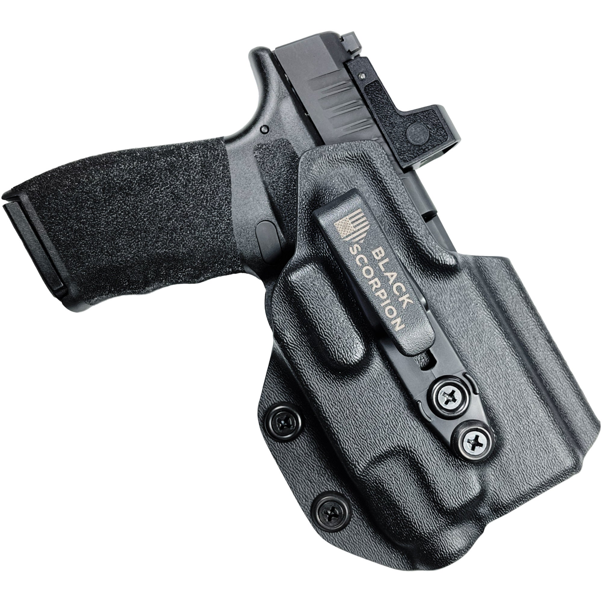 Springfield Armory Hellcat Pro w/ TLR-7A IWB Belt Wing Tuckable Holster