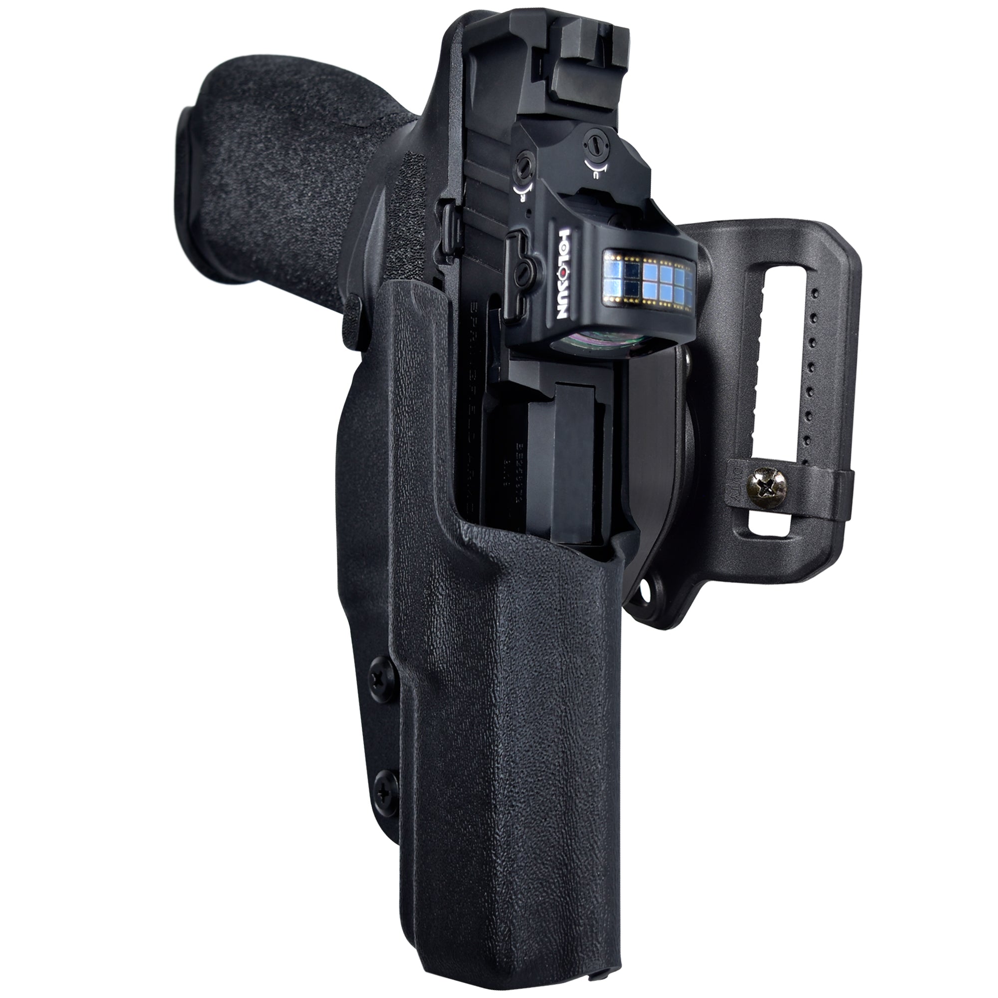 Quick Release Belt Loop Holster in Black