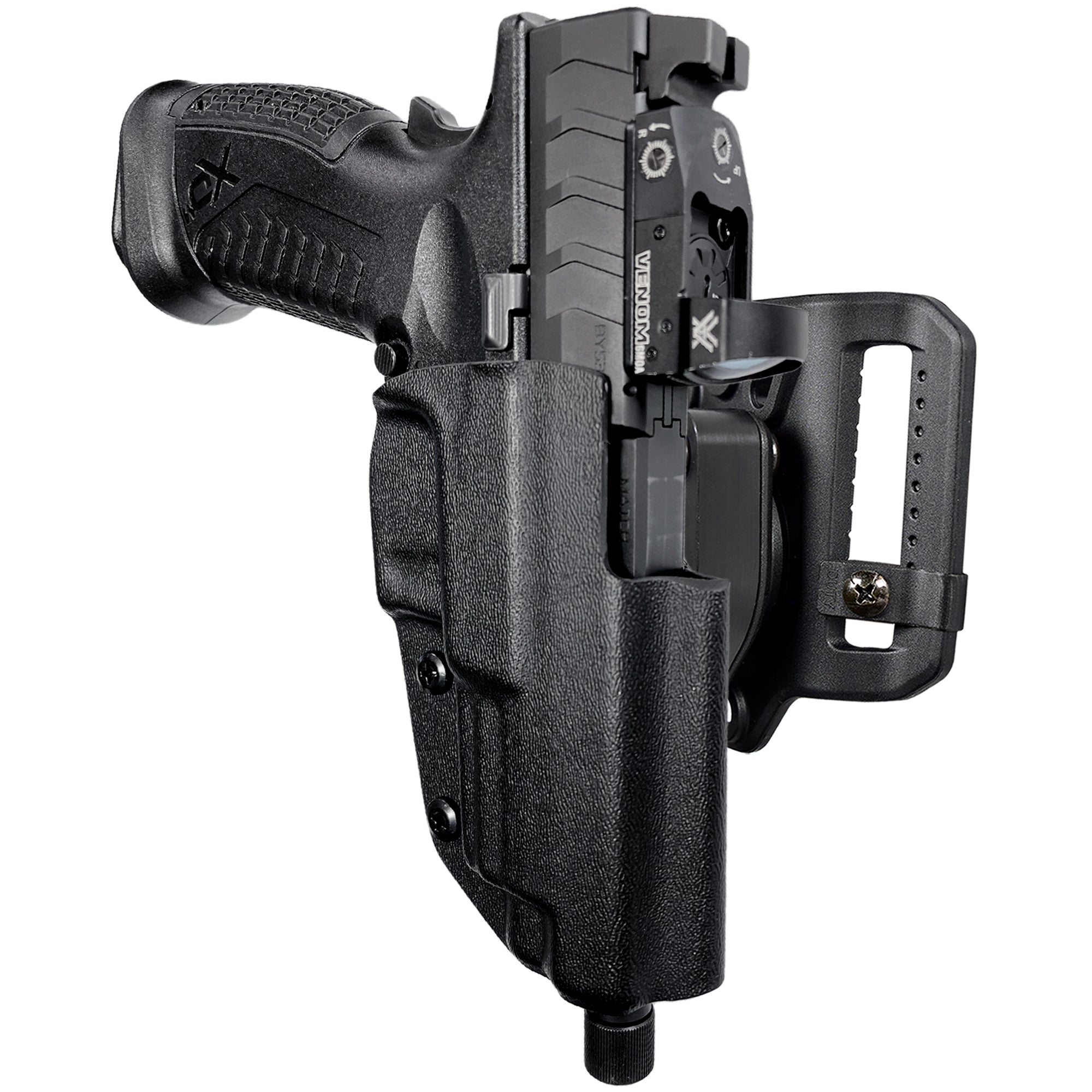Quick Release Belt Loop Holster in Black