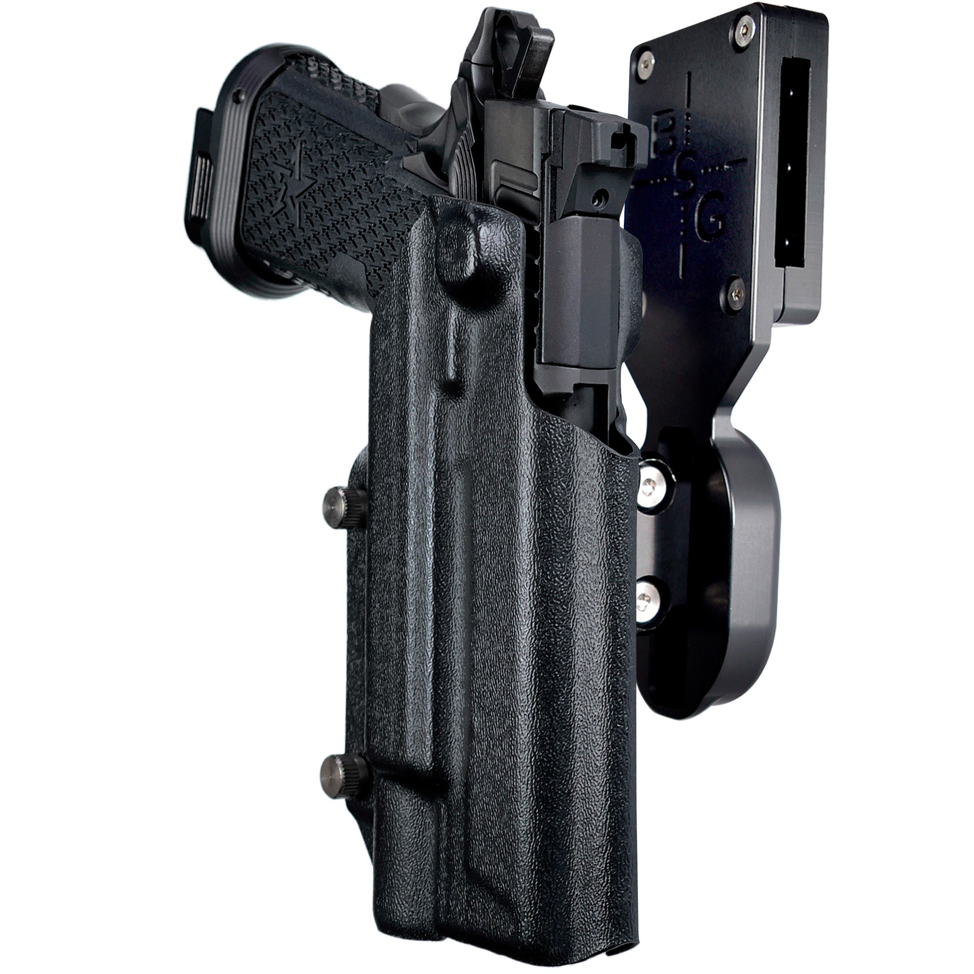Staccato XC w/ SureFire X300U-A Pro Ball Joint Competition Holster