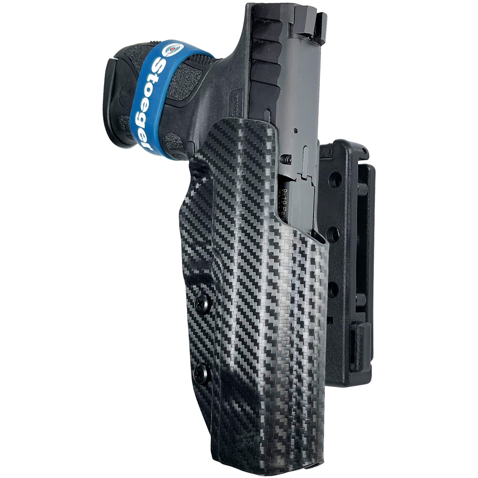 Black Scorpion Gear Pro IDPA OWB Holster – Fits Sig Sauer P365 XL, Ambidextrous Kydex, Made In USA, Black