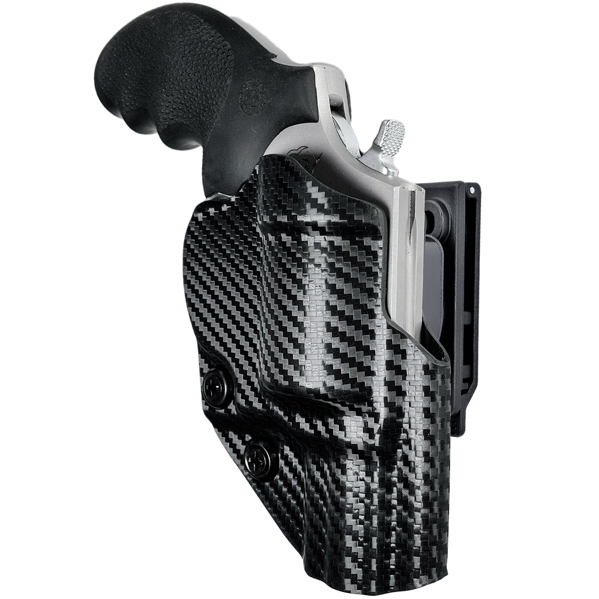 OWB Quick Release IDPA Holster in Carbon Fiber