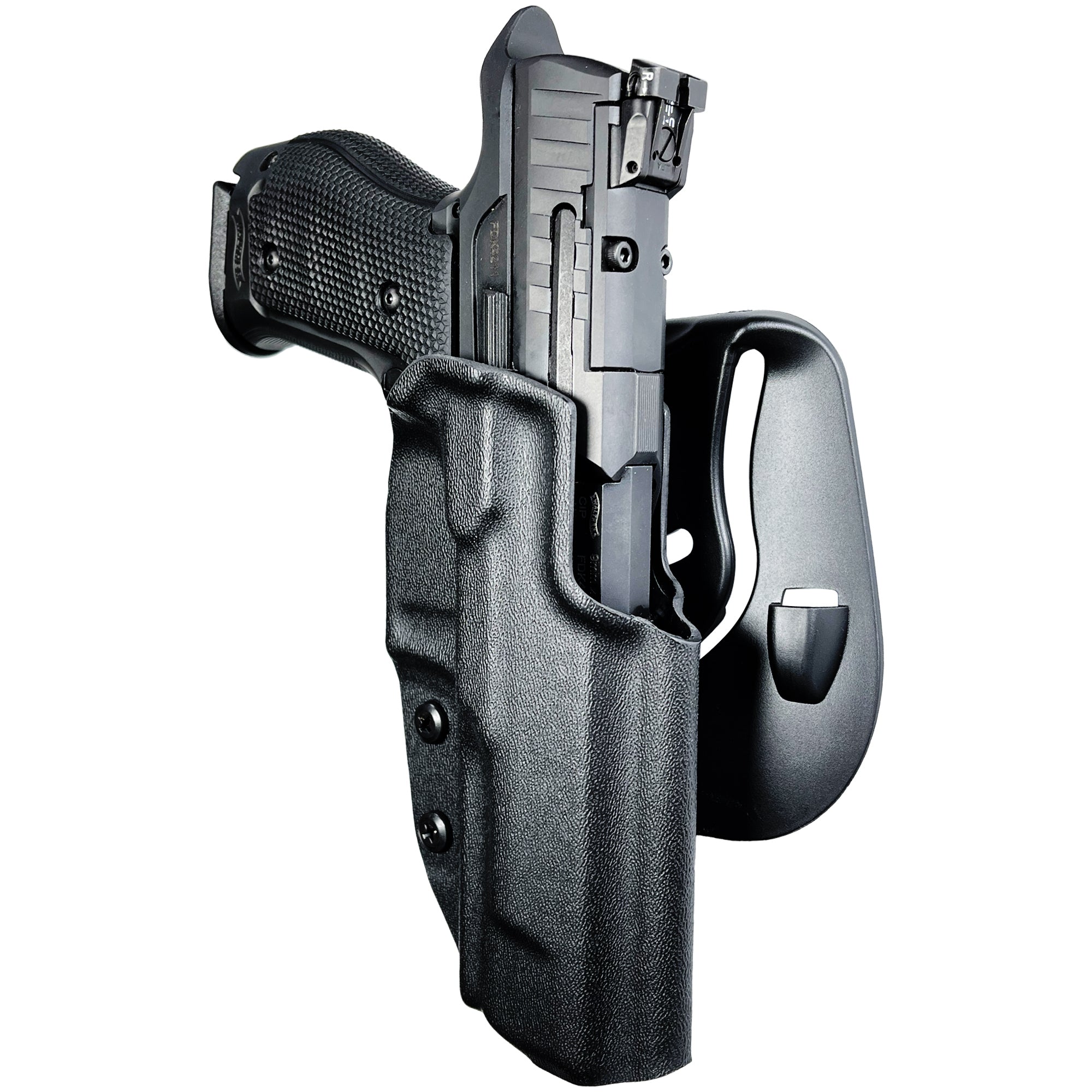 Walther Q5 Match Steel Frame OWB Paddle Holster