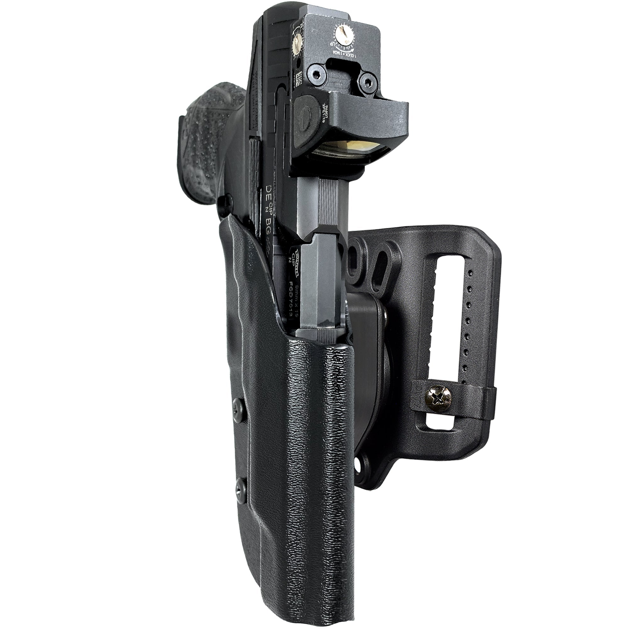 Quick Release Belt Loop Holster in Black