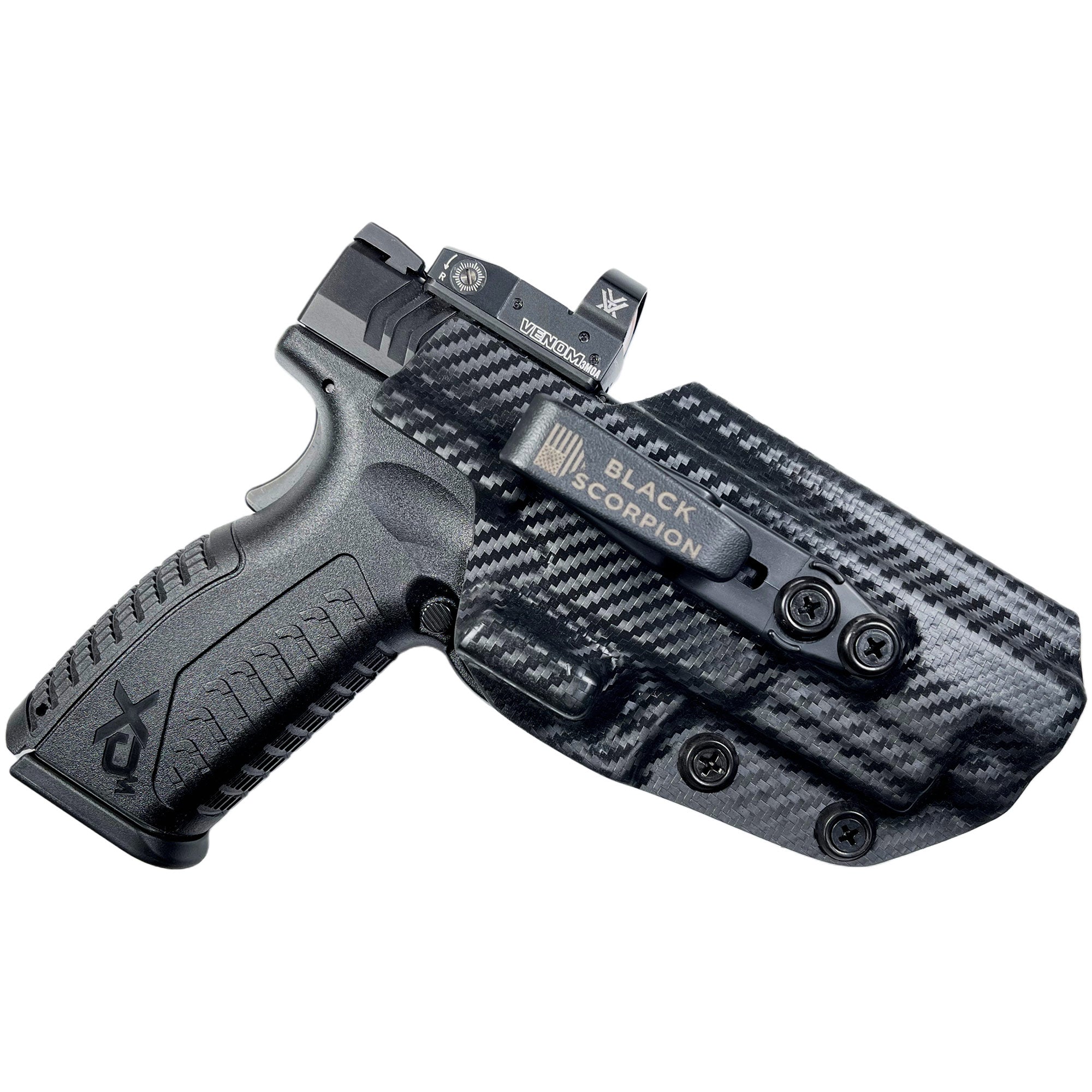Springfield XD-M Elite 4.5'' IWB Belt Wing Tuckable Holster