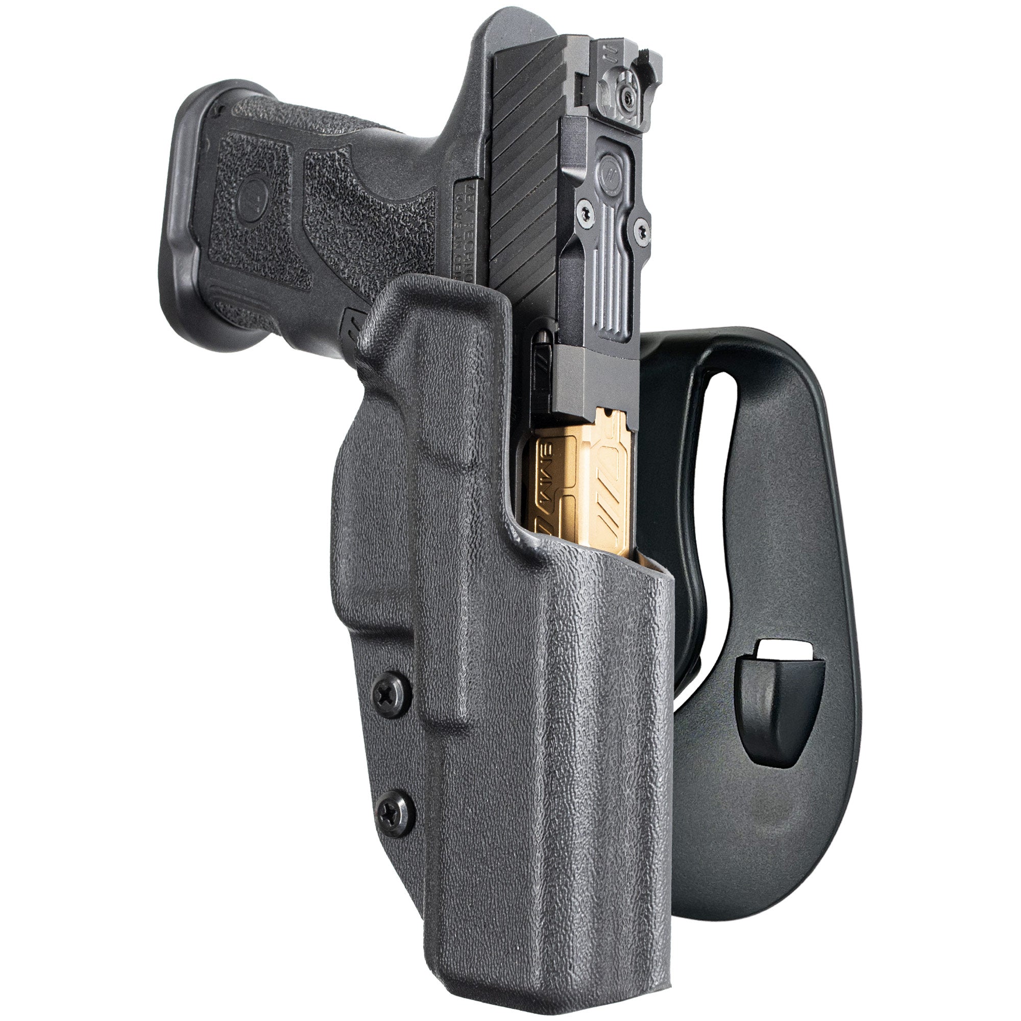 ZEV OZ9 OWB Paddle Holster by Black Scorpion Gear