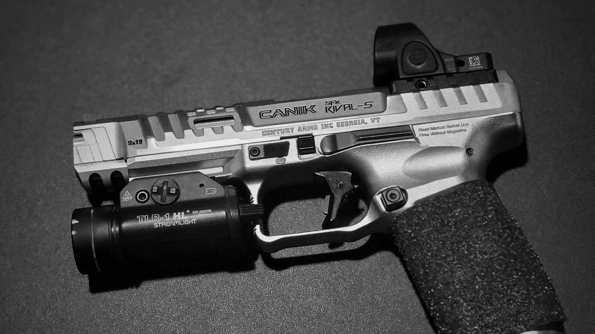 Canik Rival-S w/ Streamlight TLR-1 HL Holsters by Black Scorpion Gear