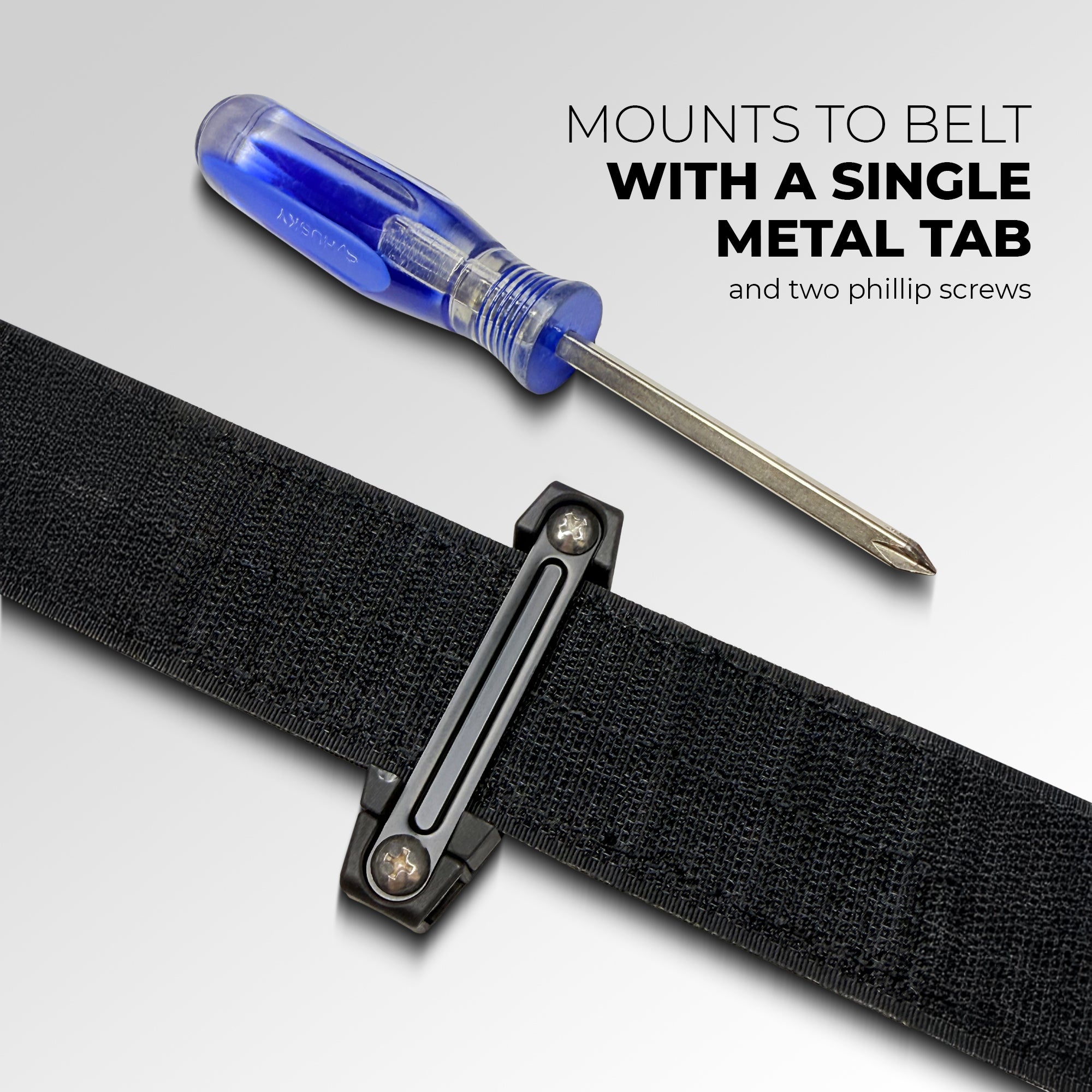 Mag Pouch Belt Attachment Mount (Fits 1.5'' to 1.75'' Belts)