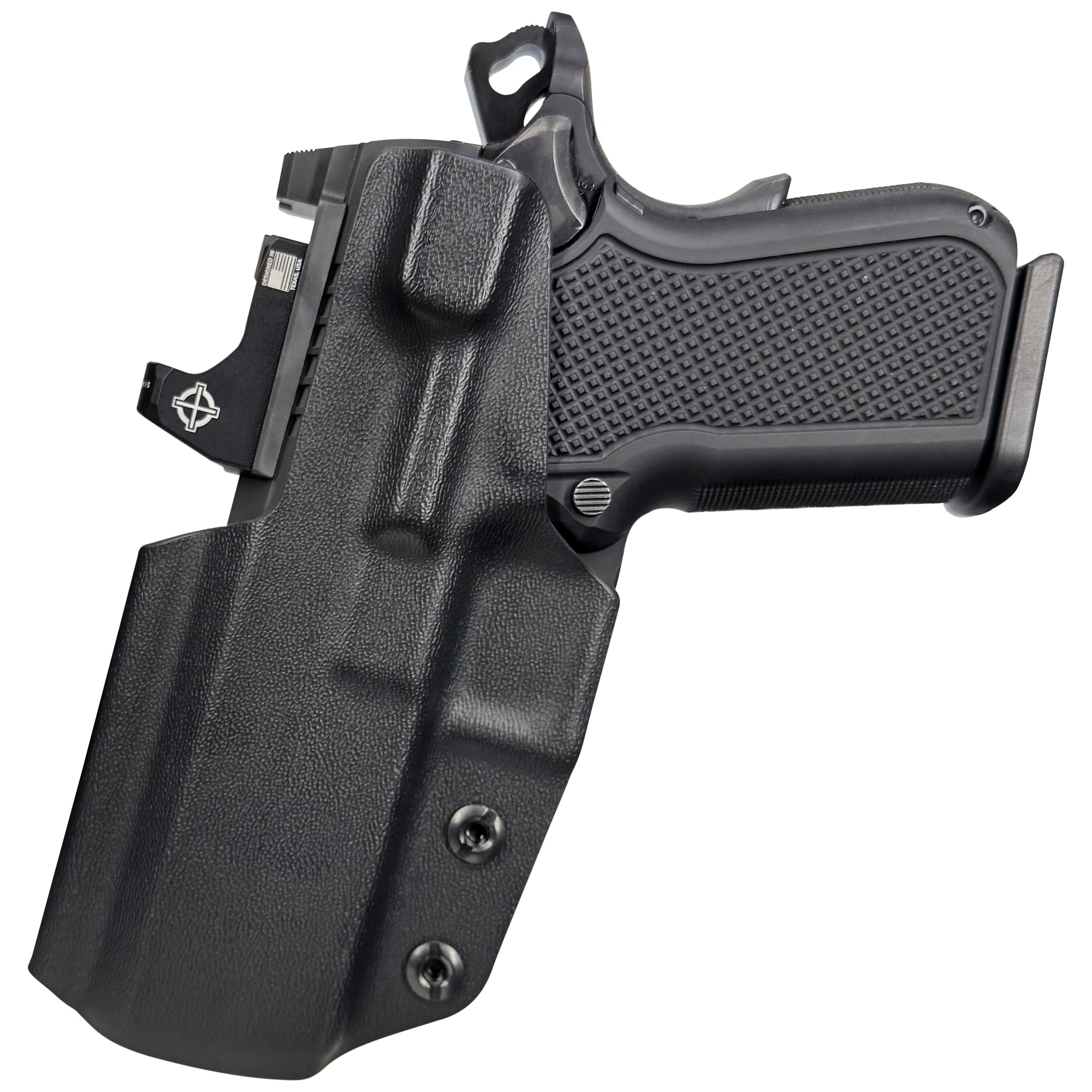 Alpha Foxtrot Attila Inside the Waistband Holster in Black - Rear