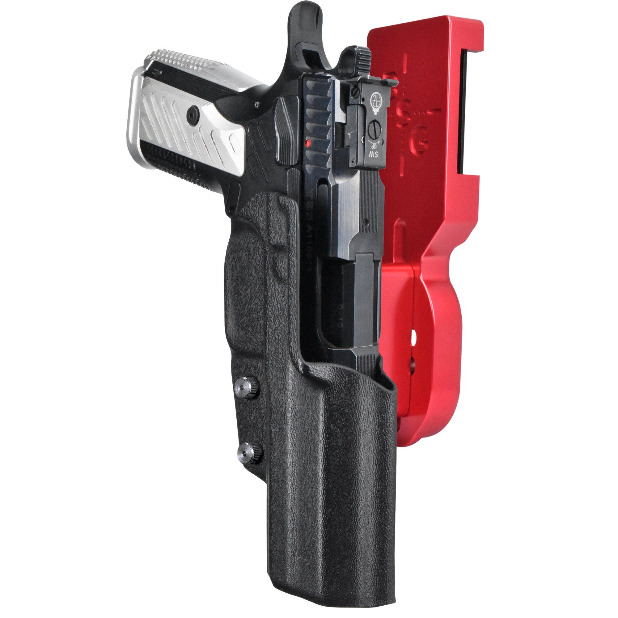 Arma Zeka AZ-P1 Pro Heavy Duty Competition Holster Red / Black