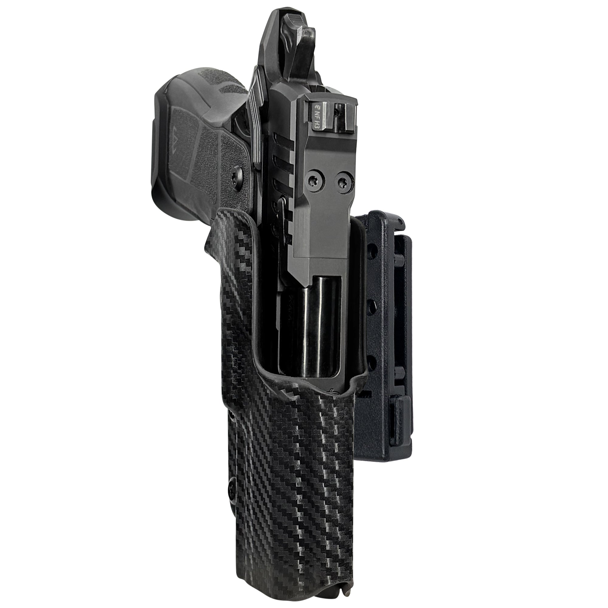OA Defense 2311 Compact Pro Elite Pro IDPA Competition Holster in Carbon Fiber