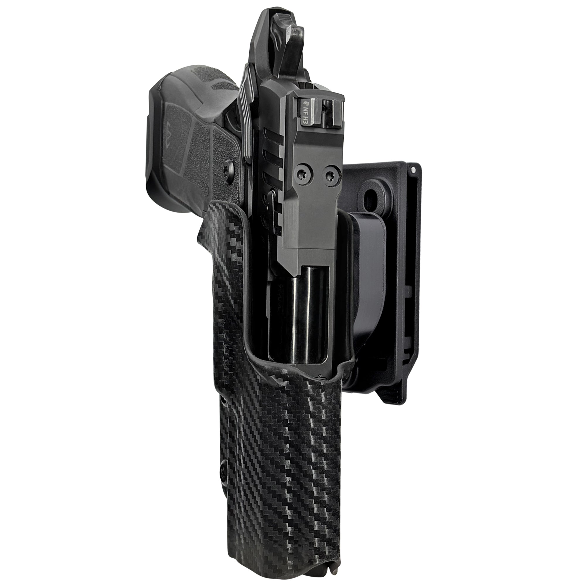 OA Defense 2311 Compact Pro Elite Quick Release IDPA Holster in Carbon Fiber