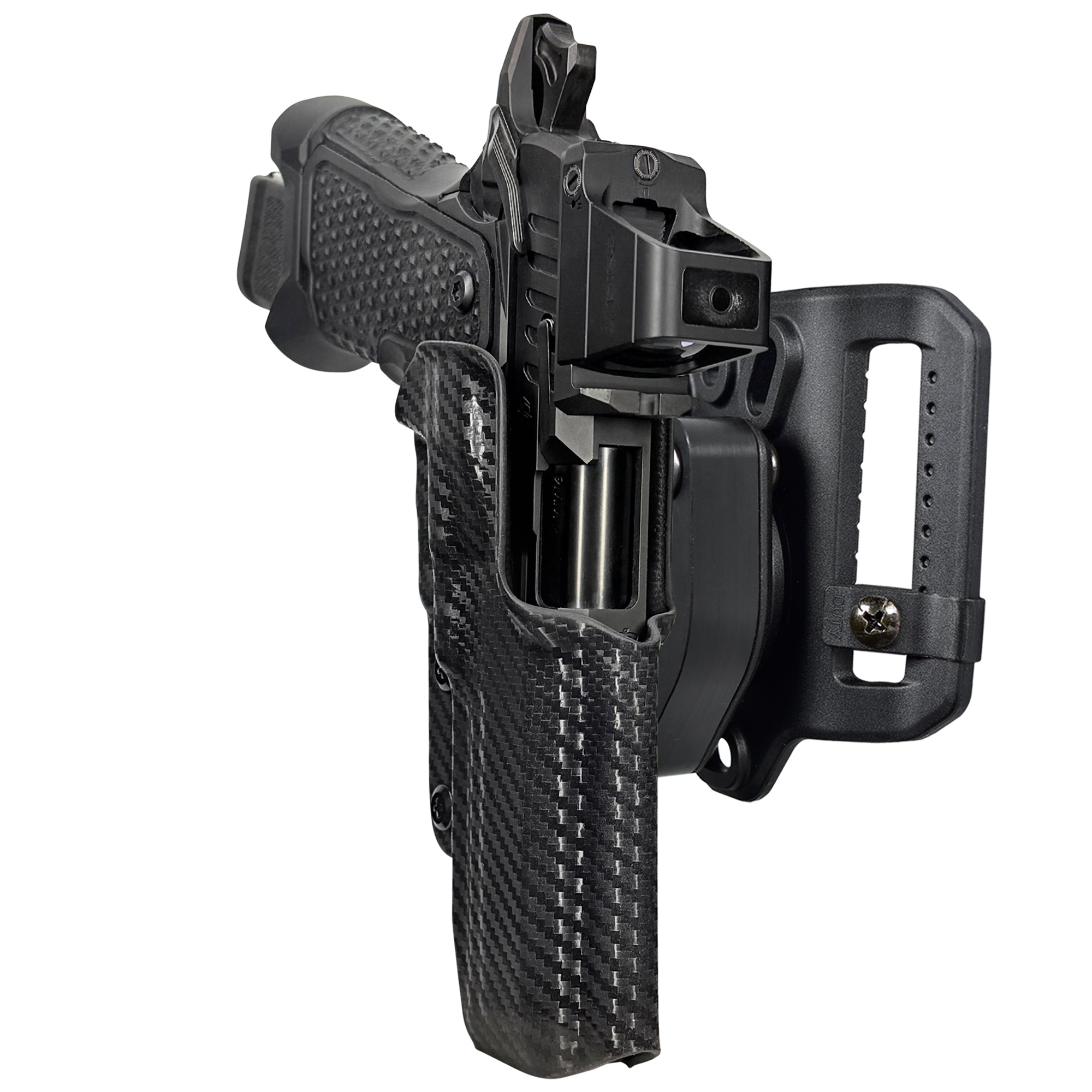 OA Defense 2311 Pro Elite Quick Release Belt Loop Holster in Carbon Fiber