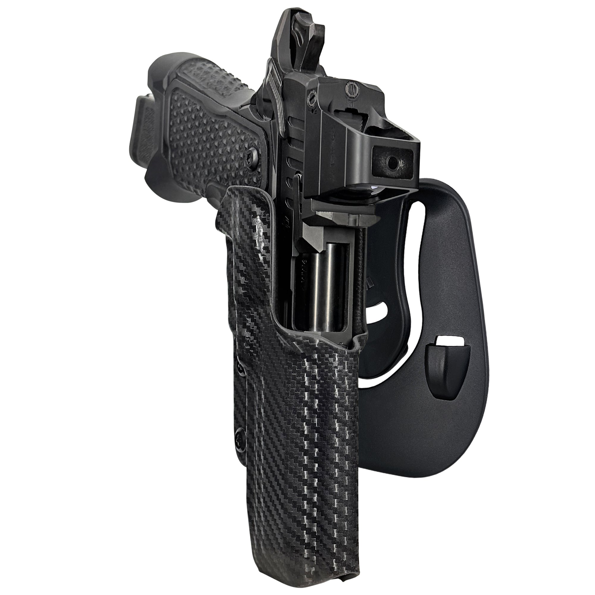 OA Defense 2311 Pro Elite OWB Paddle Holster in Carbon Fiber