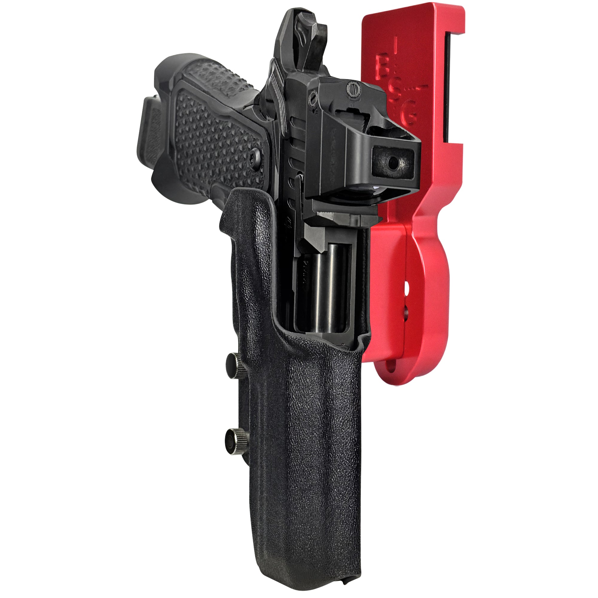 OA Defense 2311 Pro Elite Pro Heavy Duty Competition Holster in Red / Black