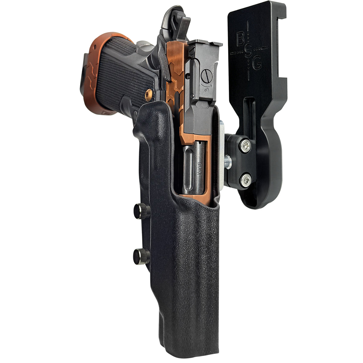 Kimber 2K11 Tapered Trigger Guard Pro Ball Joint Competition Holster in Black