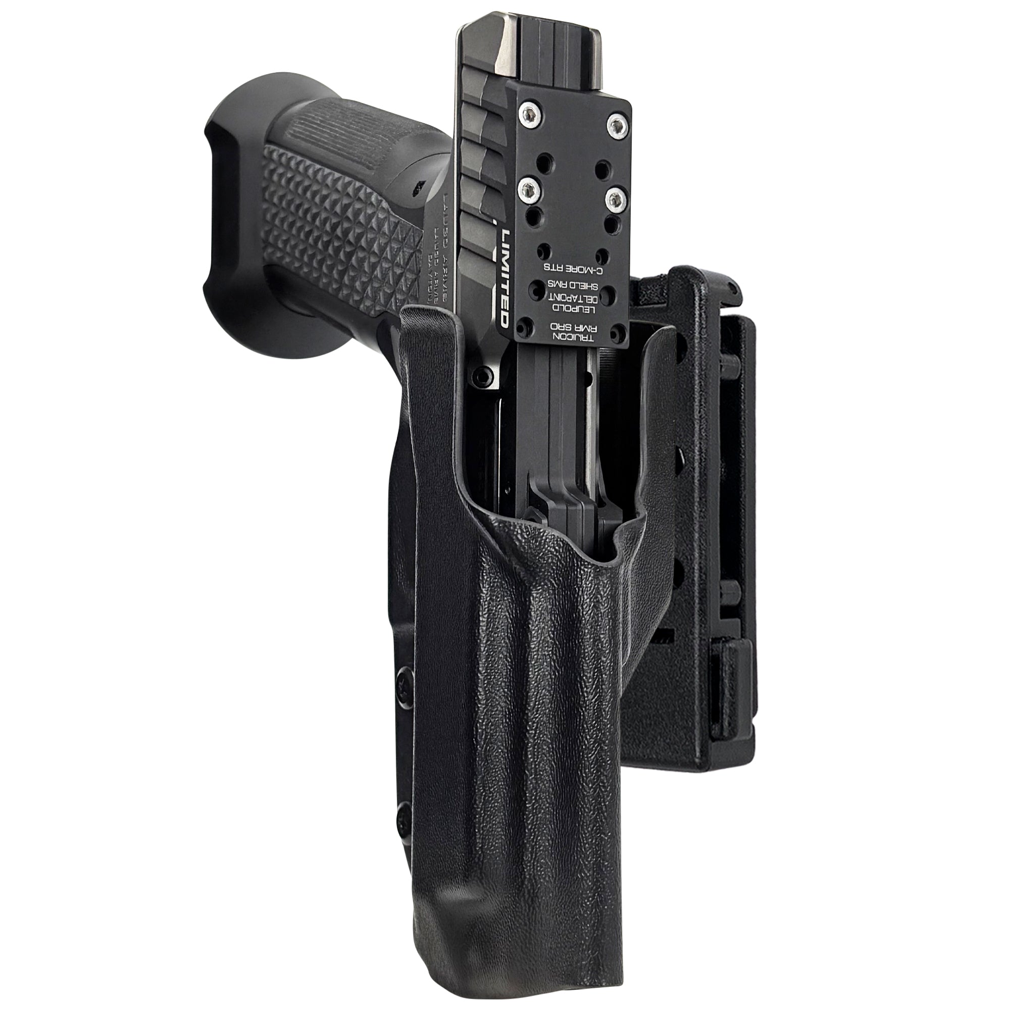 Laugo Arms Alien Creator Limited Optics Pro IDPA Competition Holster in Black