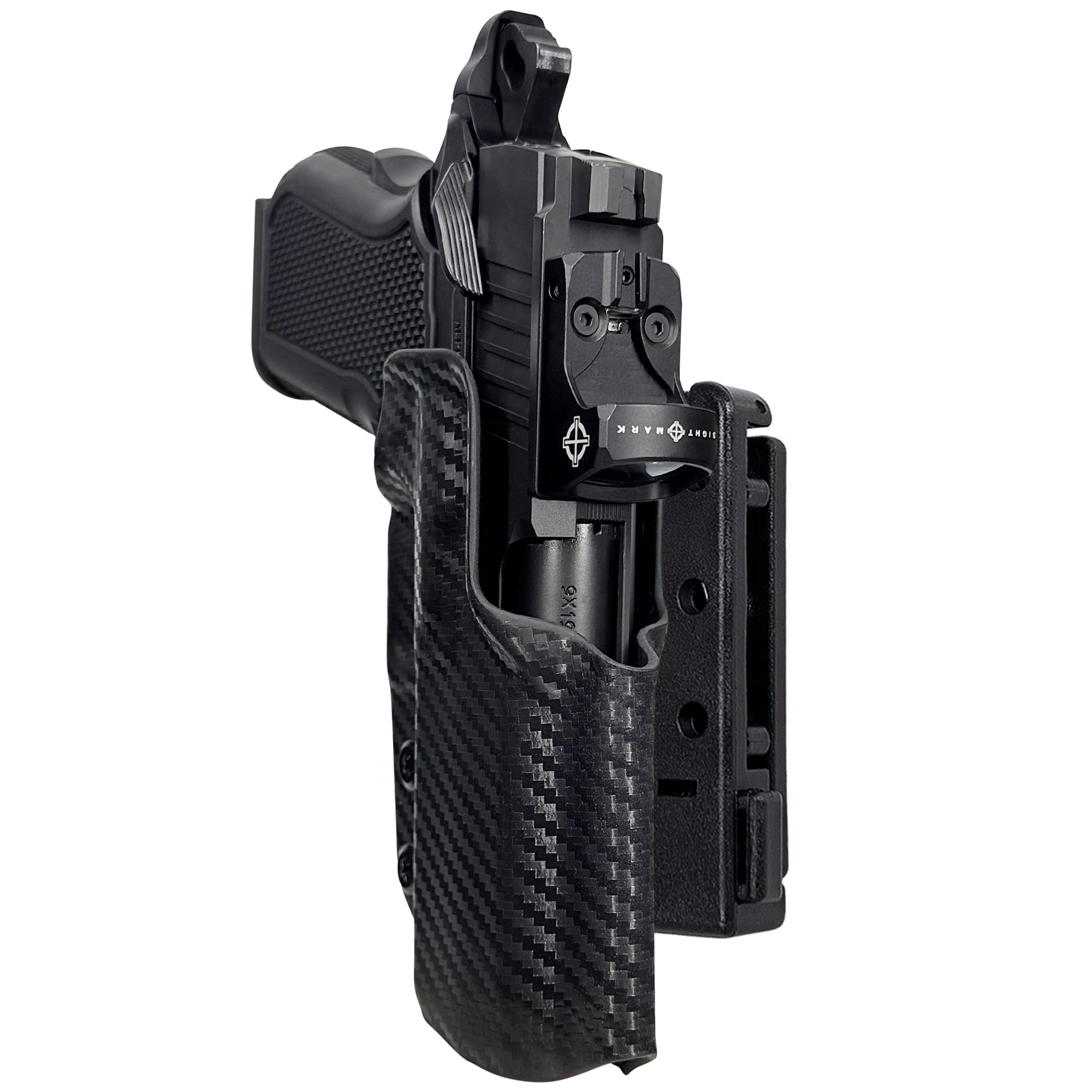Alpha Foxtrot Attila Pro IDPA Competition Holster in Carbon Fiber