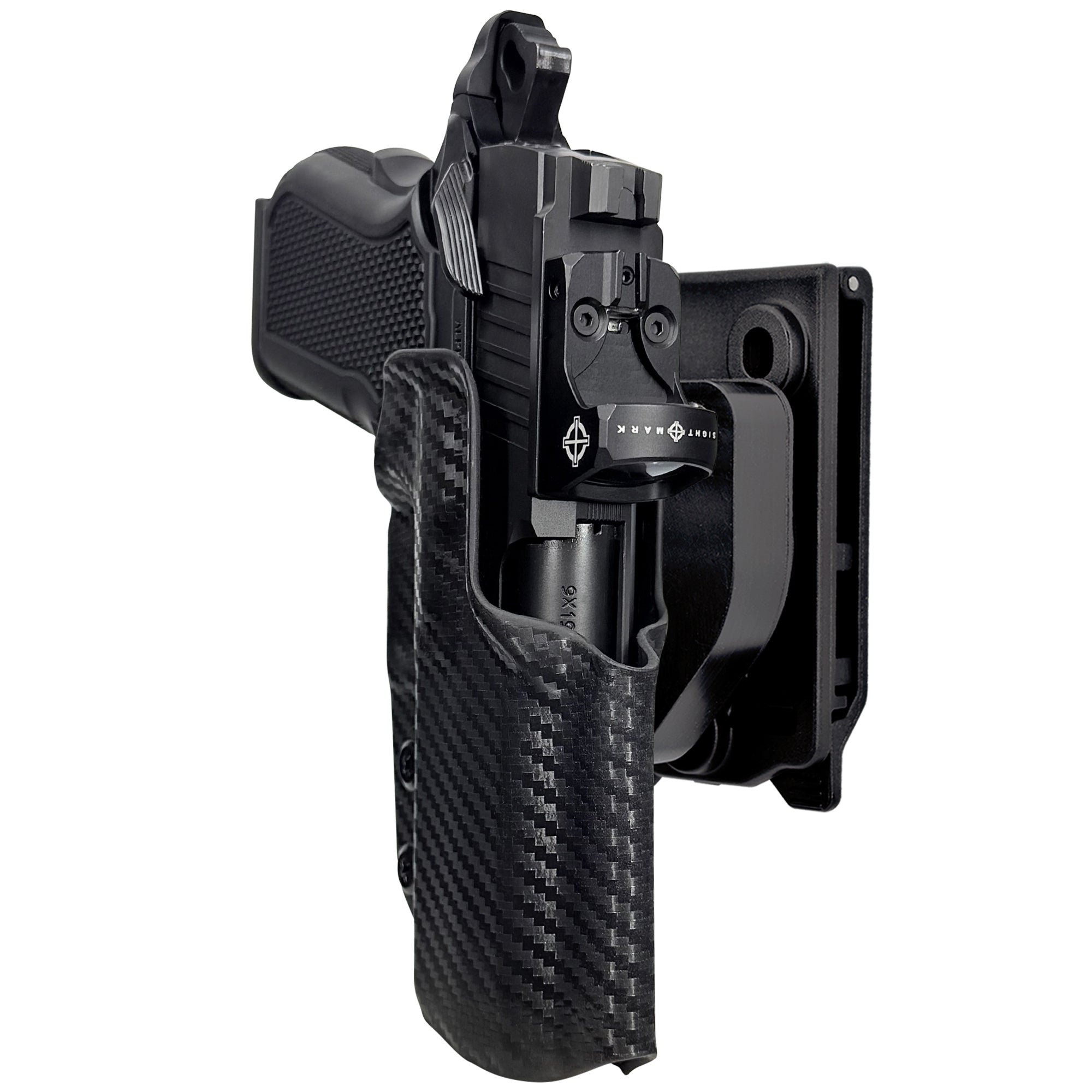 Alpha Foxtrot Attila Quick Release IDPA Holster in Carbon Fiber
