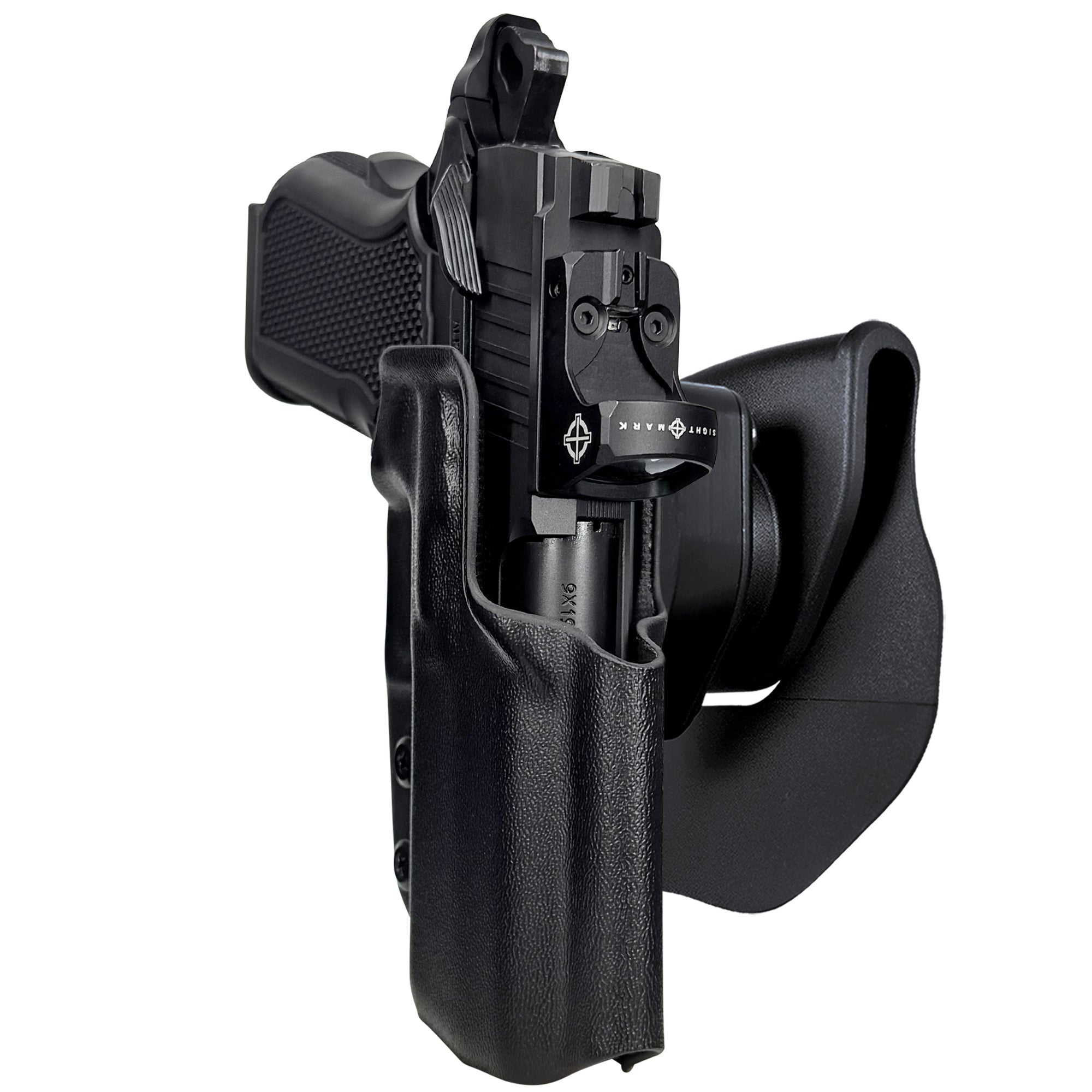 Alpha Foxtrot Attila OWB Quick Release Paddle Holster in Black