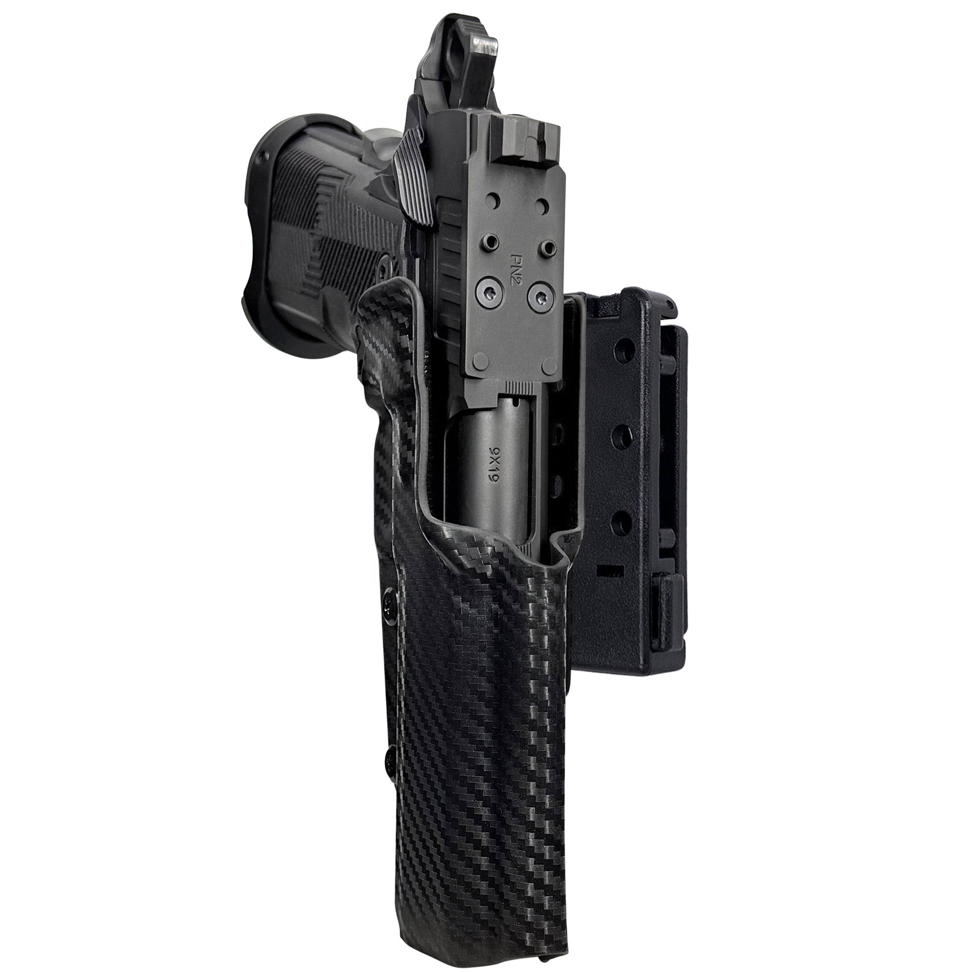 AF Romulus 4.25'' Comp Pro IDPA Competition Holster in Carbon Fiber