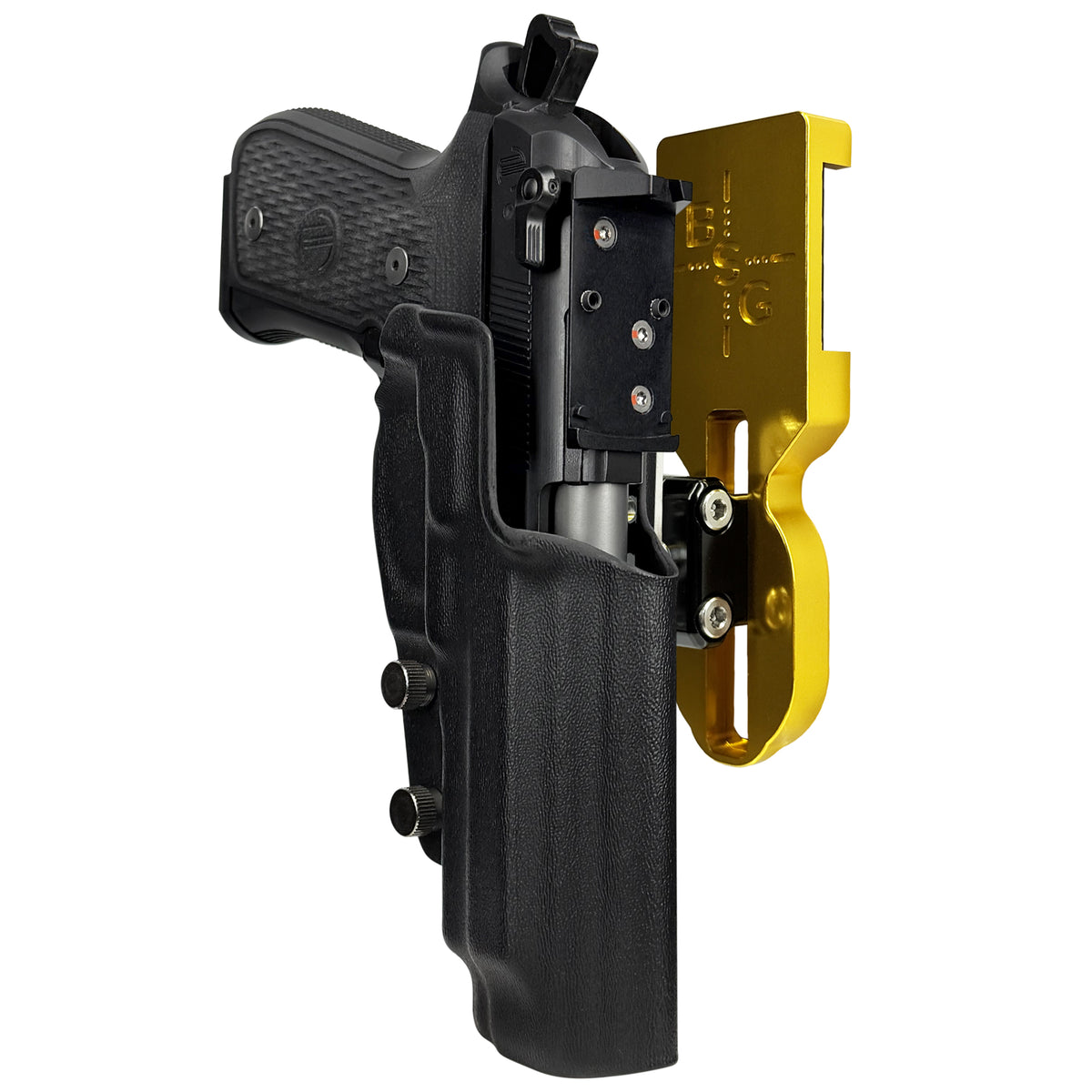 Beretta 92G Elite LTT 24K Gold Pro Ball Joint Competition Holster