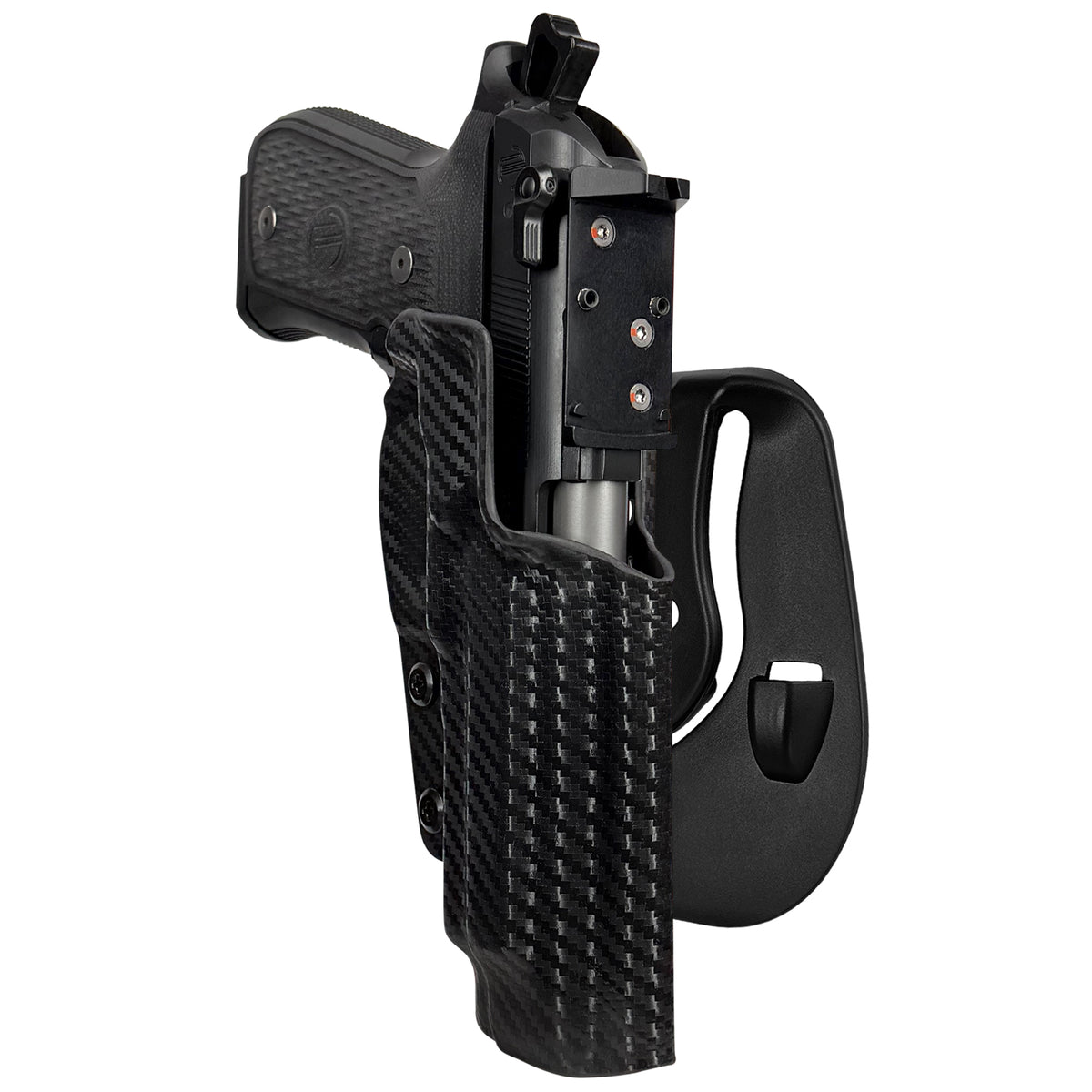 Beretta 92G Elite LTT OWB Paddle Holster in Carbon Fiber
